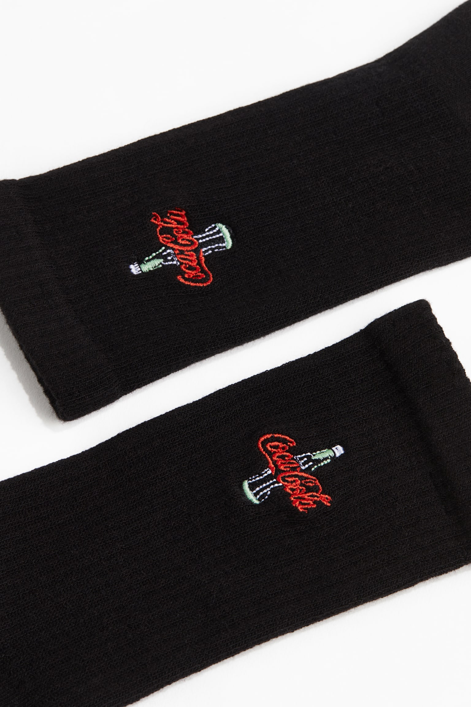 Motif-detail socks - Black/Coca-Cola/White/Coca-Cola/Black/Coca-Cola/Black/Keith Haring/Black/Pulp Fiction/White/Keith Haring/Black/Keith Haring/White/Keith Haring/White/Fanta - 2