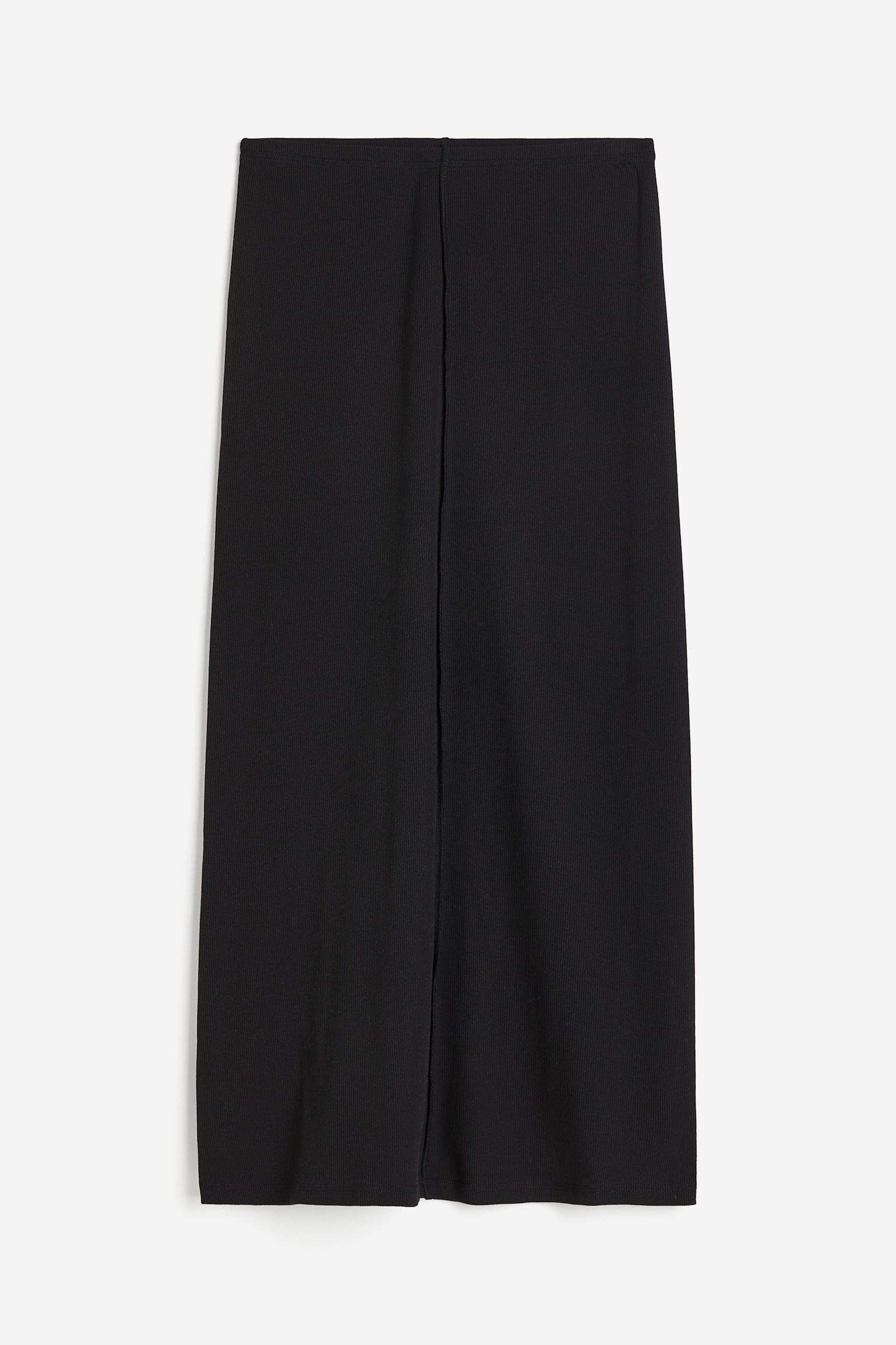 Jersey Maxi Skirt - Black - 2