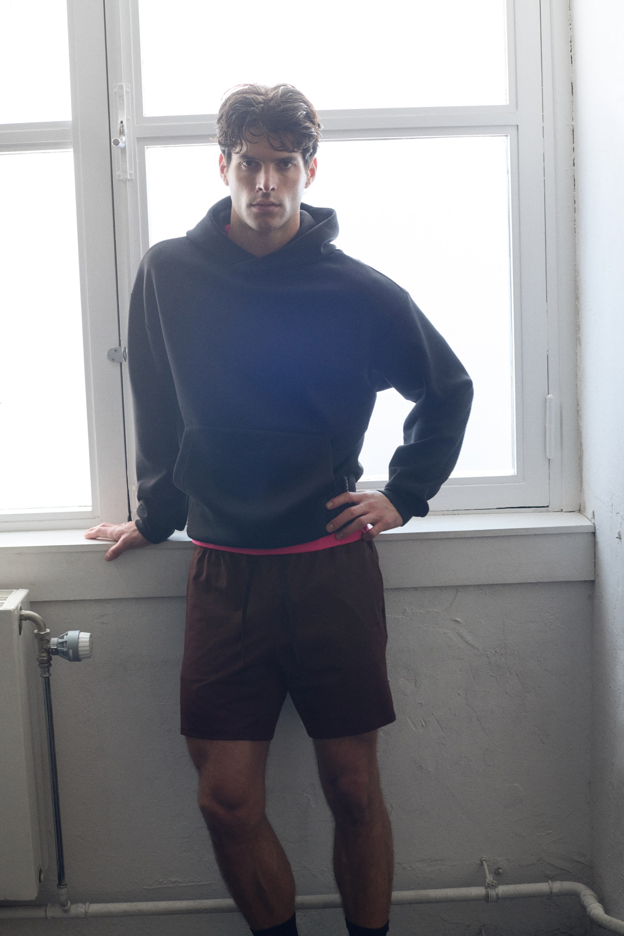 View larger image: Sports shorts with DryMove™ - Dark brown - Men | H&M IN 2