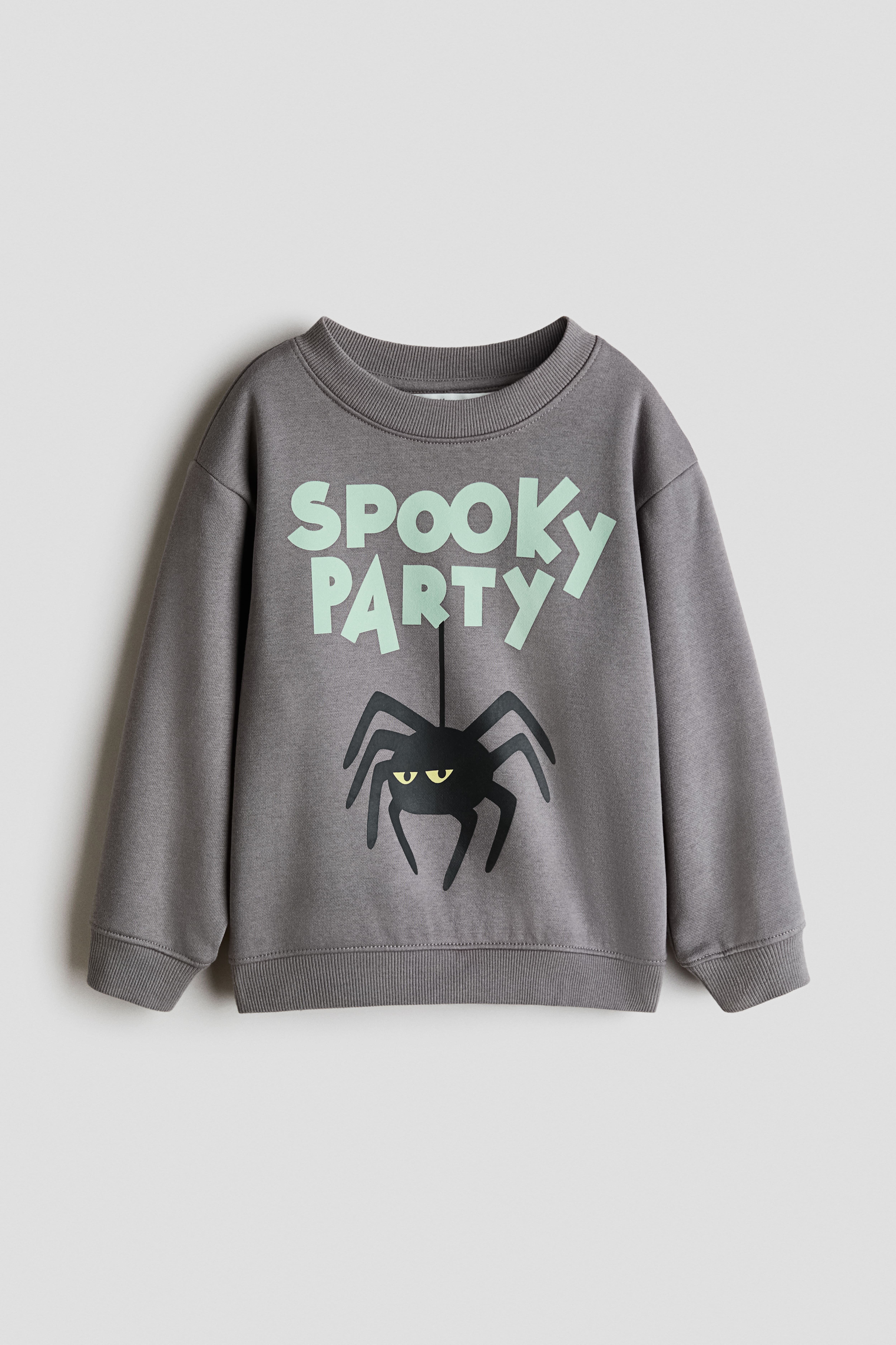 Printed Brushed-Inside Sweatshirt