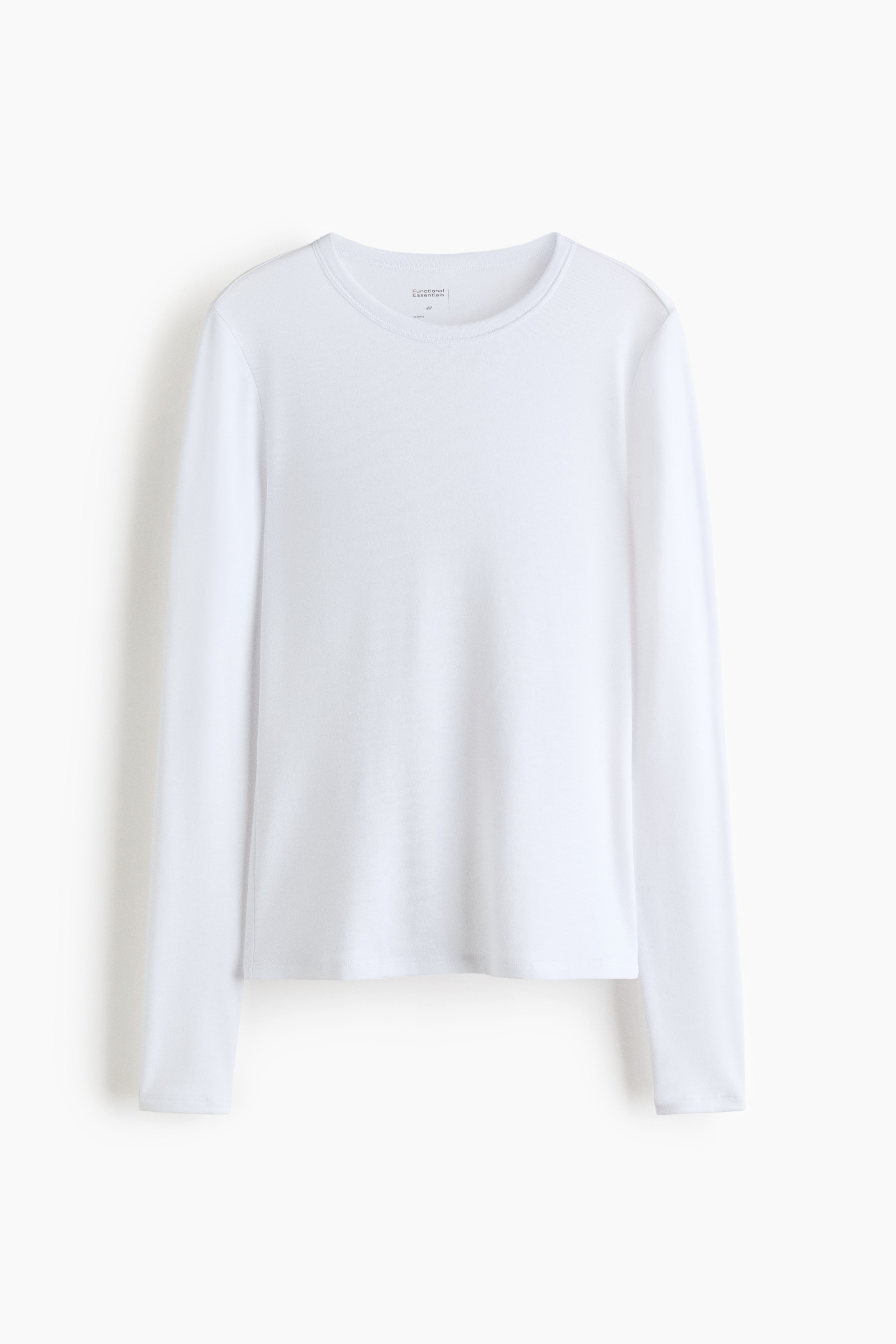 Warming Uzun Kollu Üst Slim Fit - Beyaz/Lacivert/Siyah