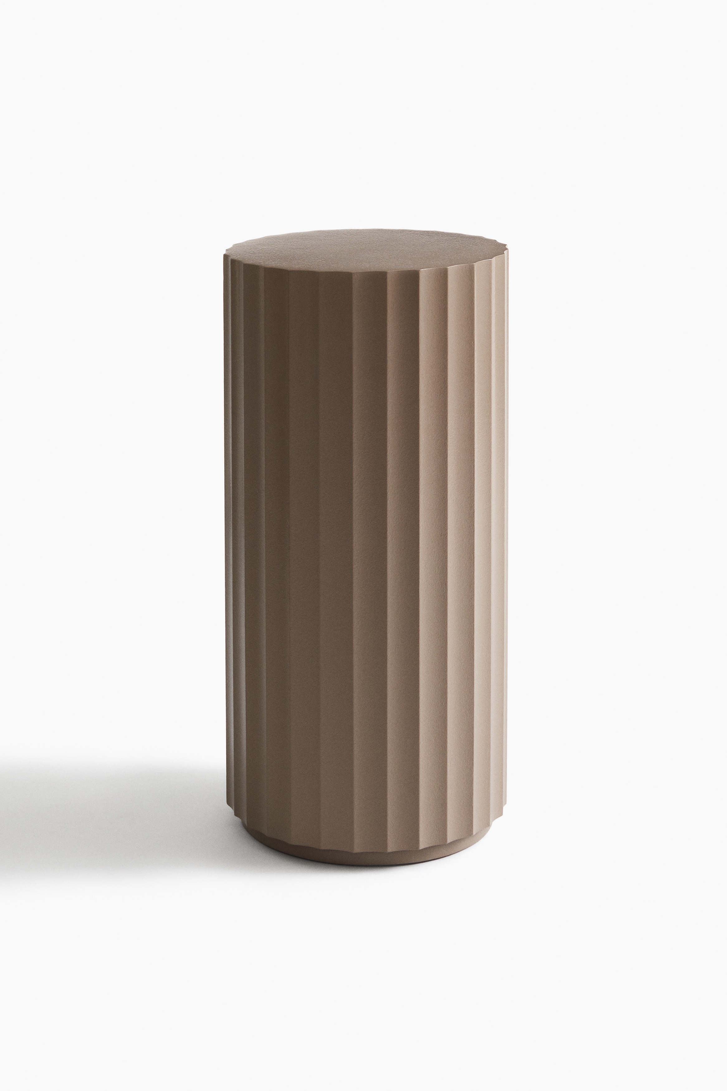 H&M Home  - Pedestal - Dusty brown