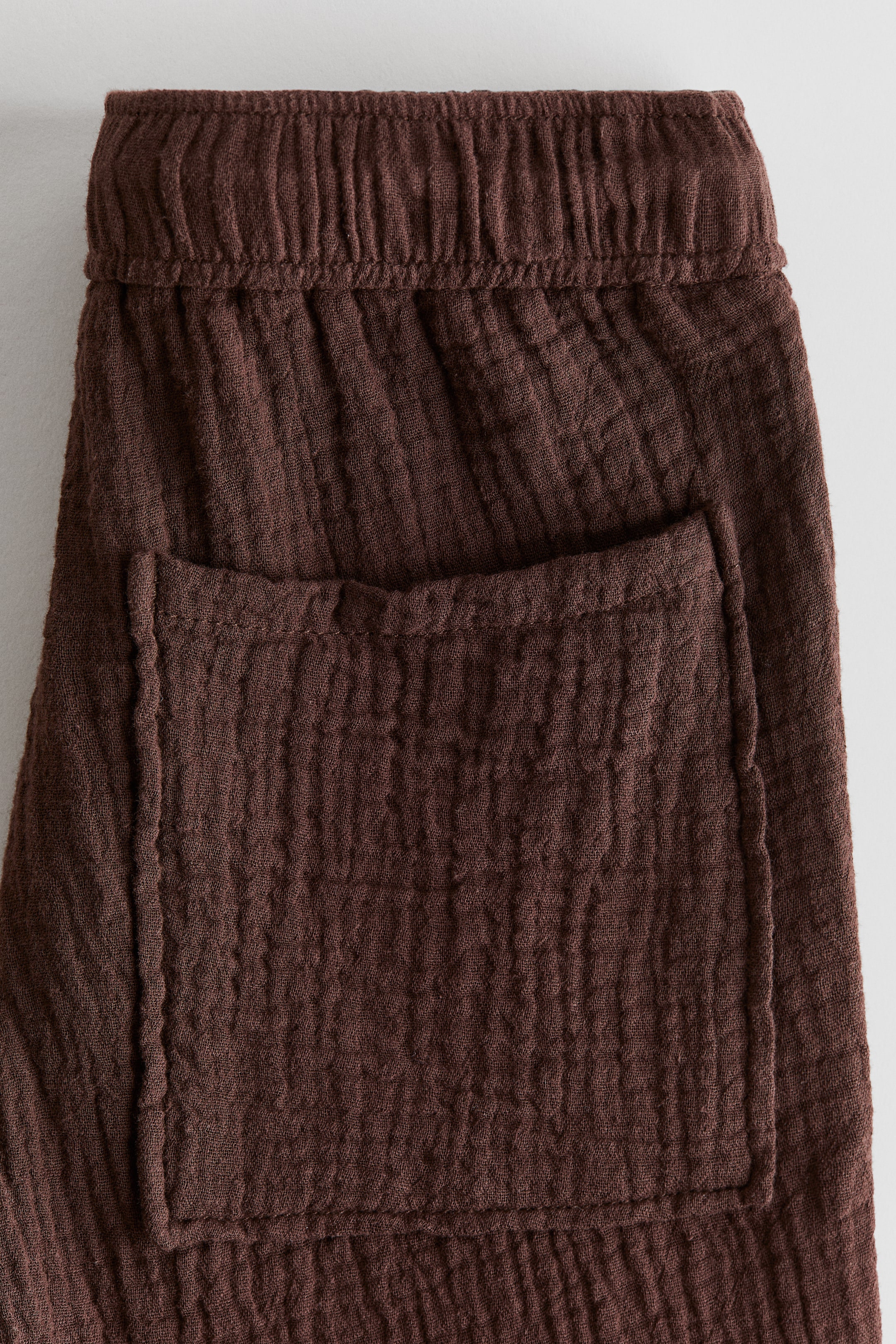 Детские брюки H&M Muslin drawstring trousers — фото 5