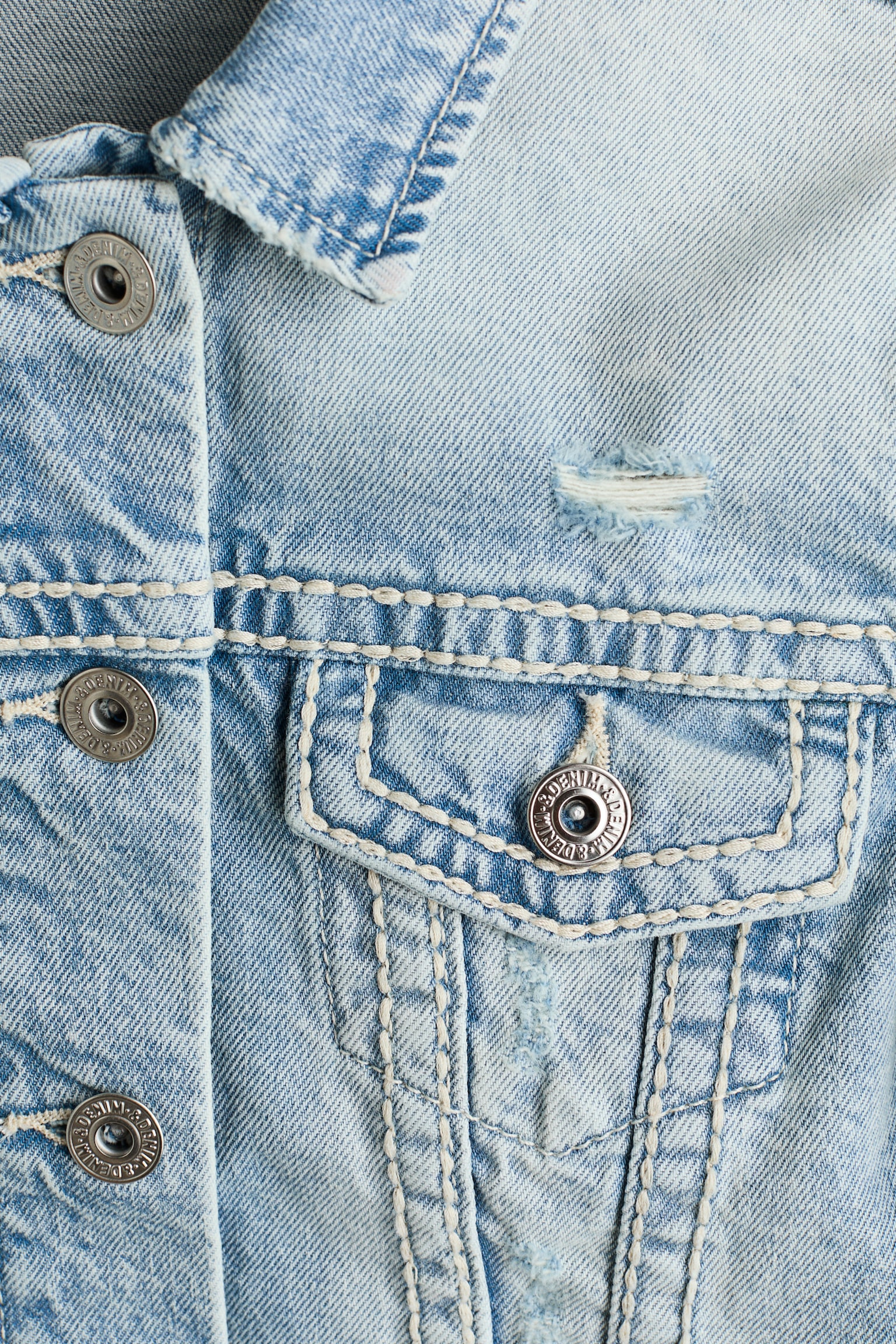 Denim jacket - Light denim blue - 4
