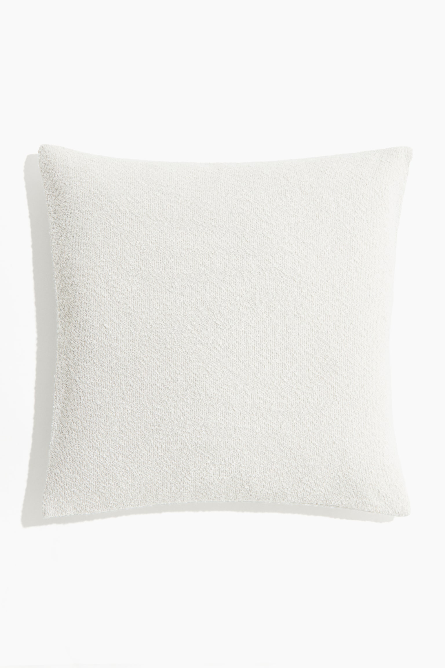 Bouclé cushion cover - White/Beige - 3