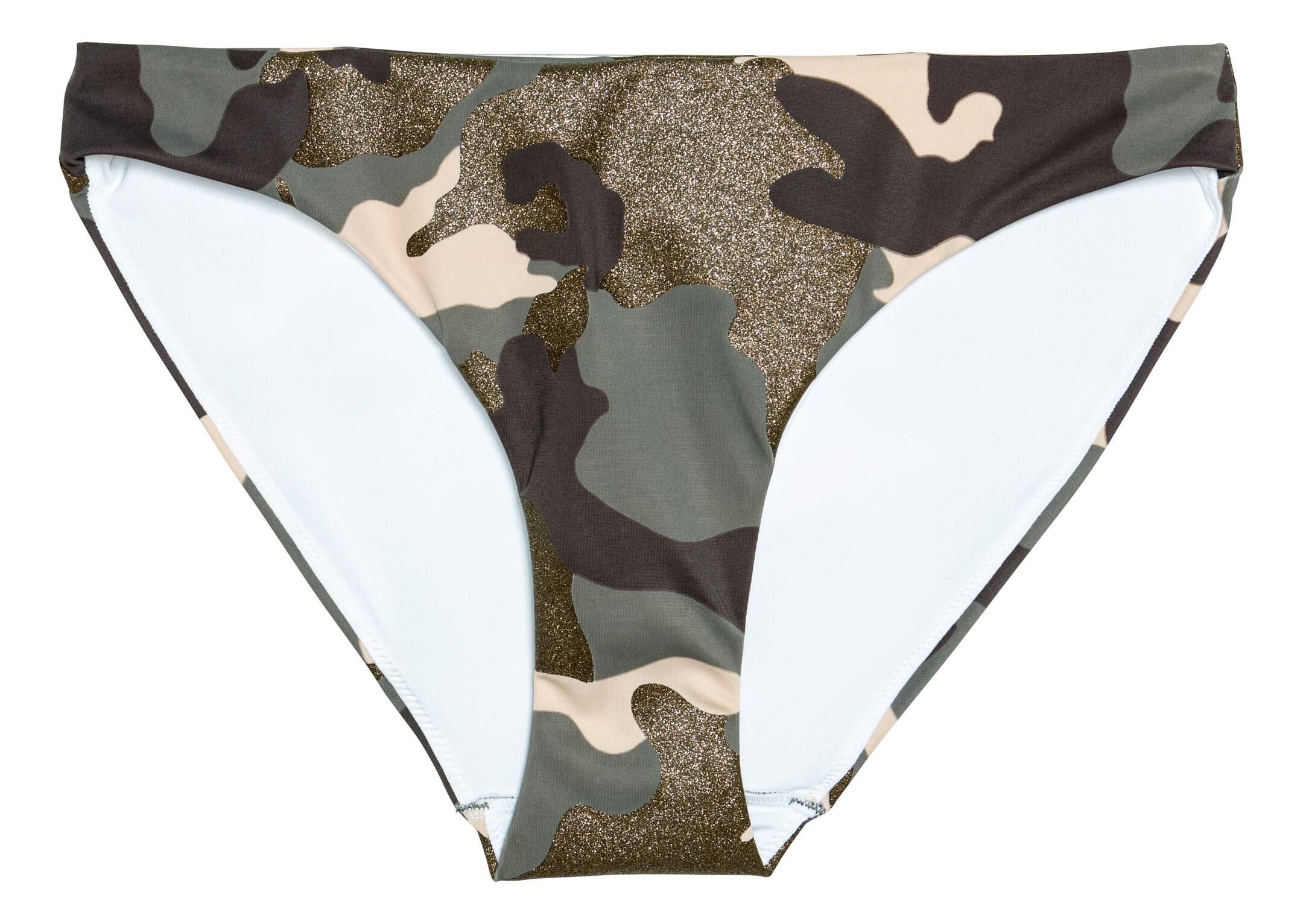 View larger image: Bikini Briefs - Khaki green/patterned - Ladies | H&M US 1