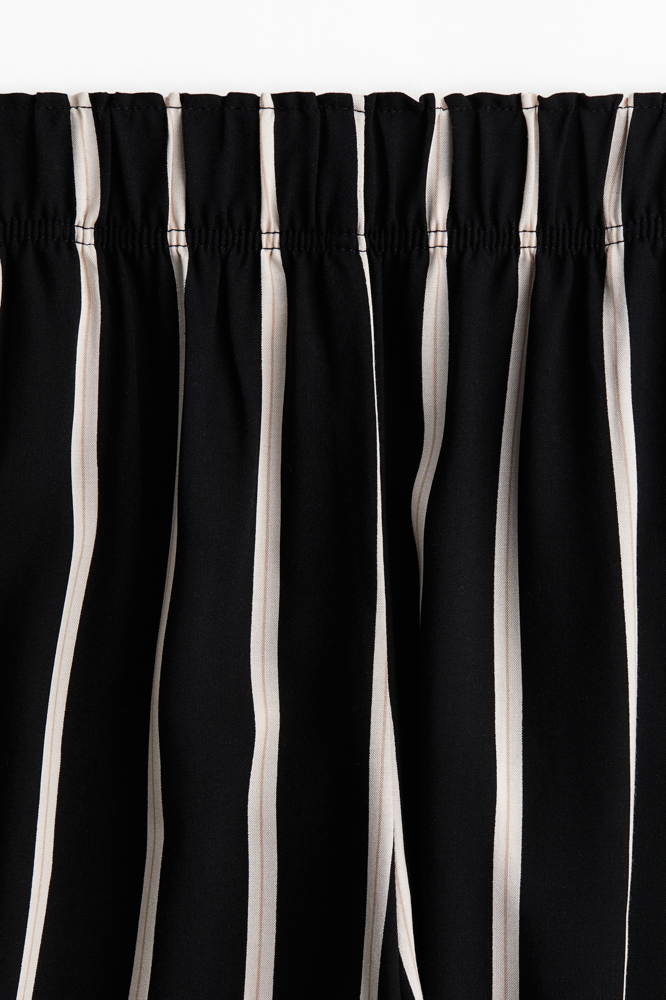Cropped pull-on trousers