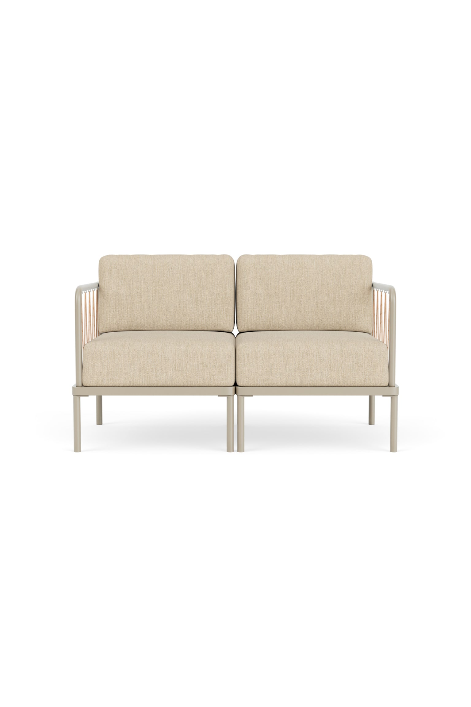 Hadley Tuinsofa 2-zits - Marzipan - 1