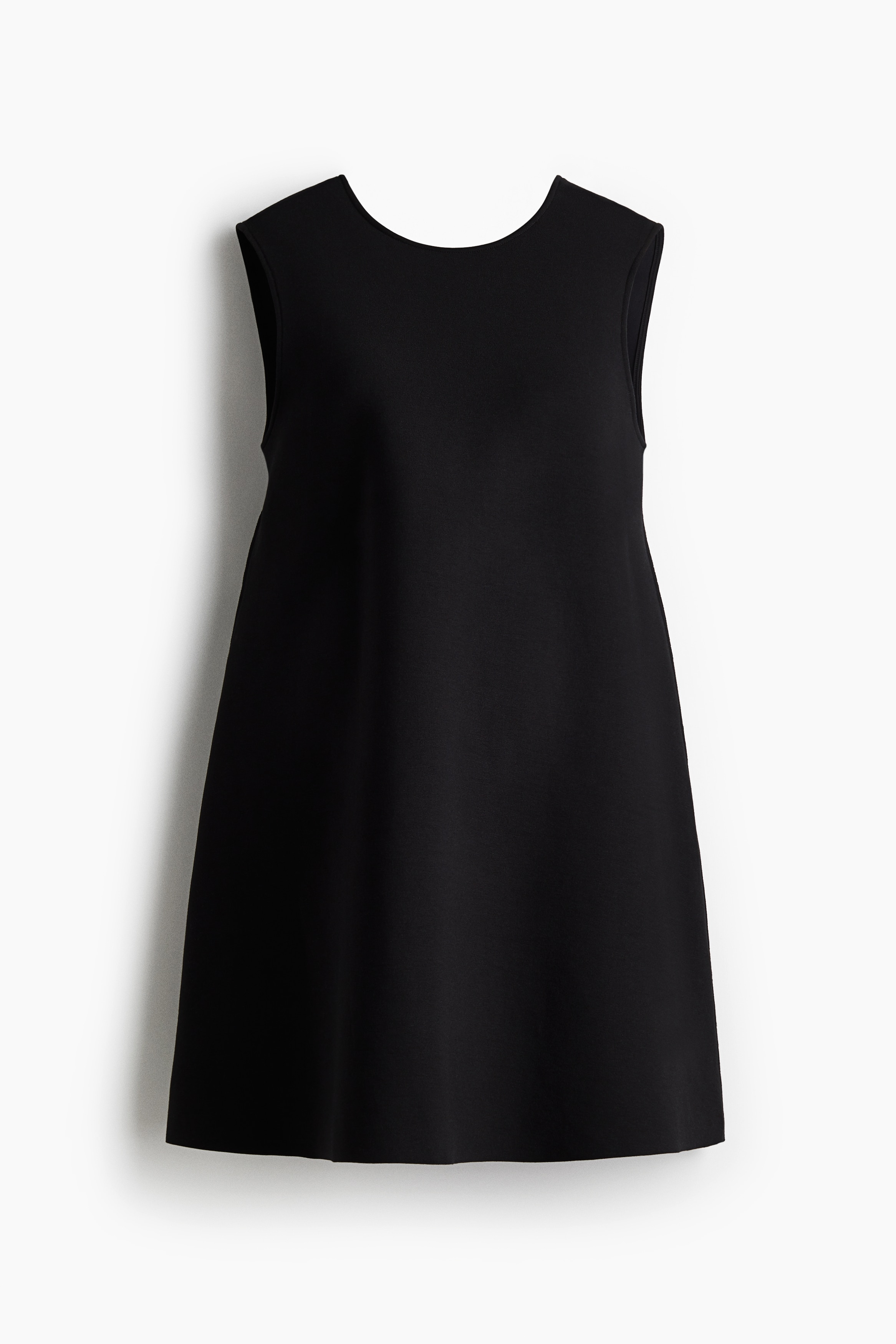 Robe MAMA en scuba - Noir
