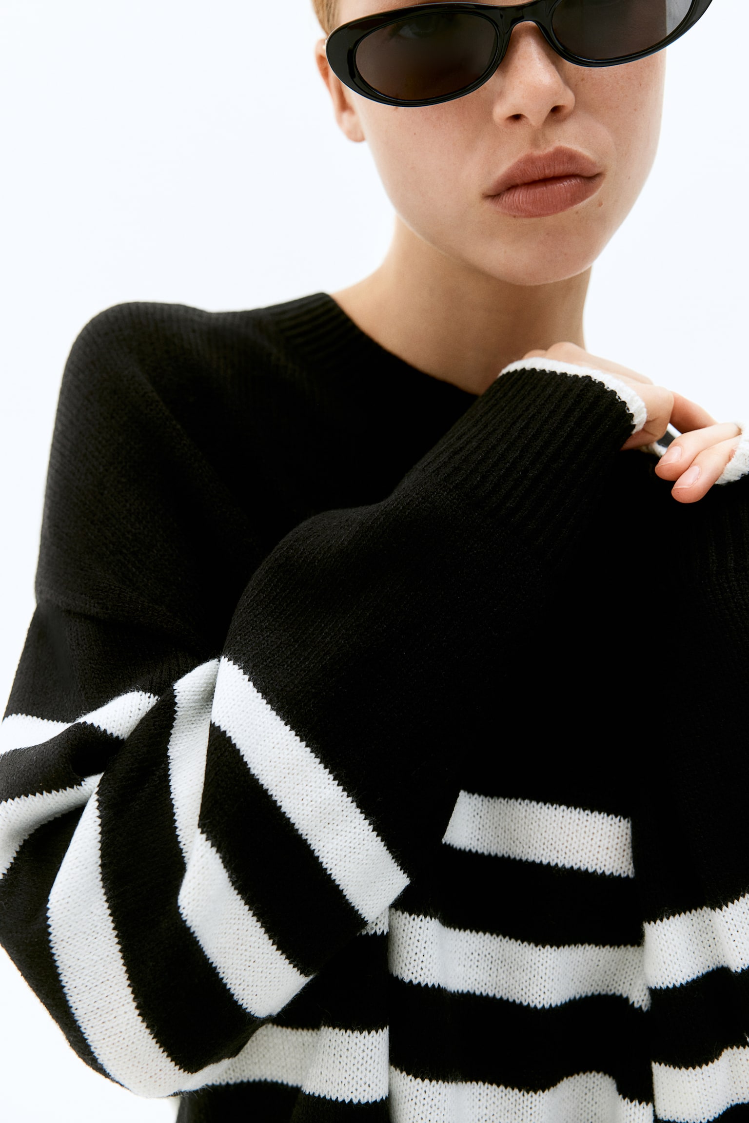 Jumper - Black/Striped/Light beige/Striped/Yellow/Black/Navy blue/Striped/Light beige/Striped/Cream/Striped - 5