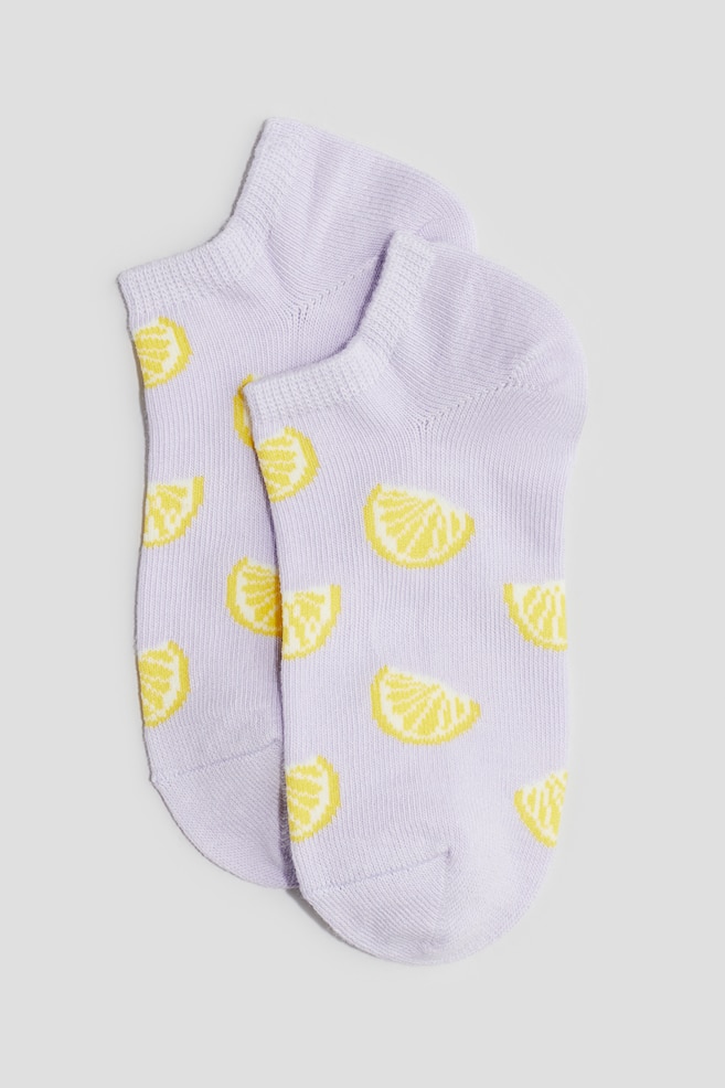 7 perechi de șosete scurte - Roz-deschis/căpșuni/Albastru-deschis/flori/Roz/gogoașă/Mov/motiv tie-dye/Roz/turcoaz/Roz/unicorni/Albastru/inimi/Roz-deschis/albastru/Roz-deschis/unicorni/Crem/roz-prăfuit/Roz-deschis/imprimeu leopard/Roz/unicorni/Roz-deschis/flori - 2