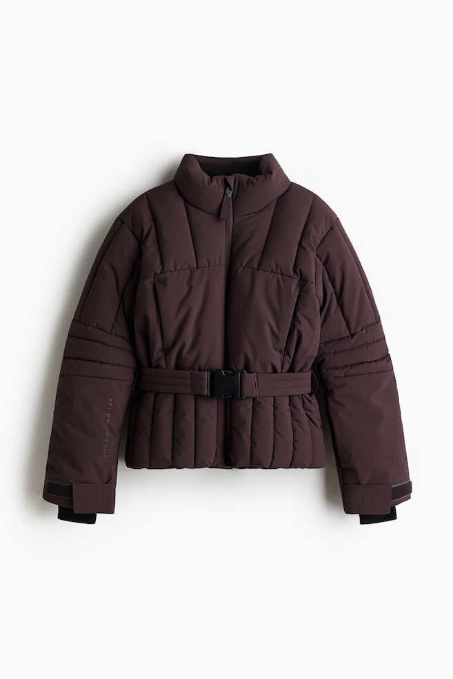 Wattierte Skijacke mit ThermoMove™ - Auberginenlila - 1