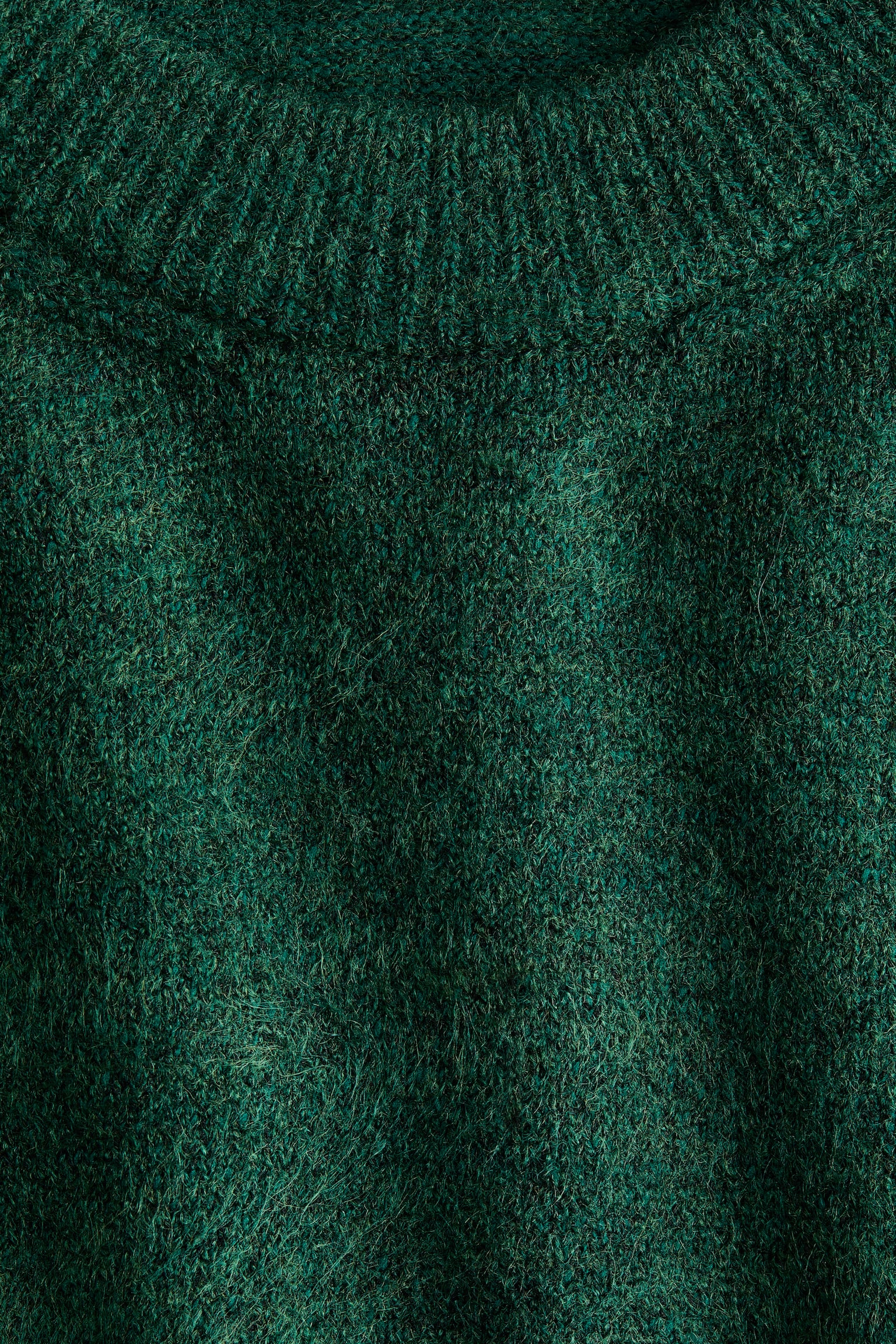 Sweater vest - Dark green/Dark brown - 2