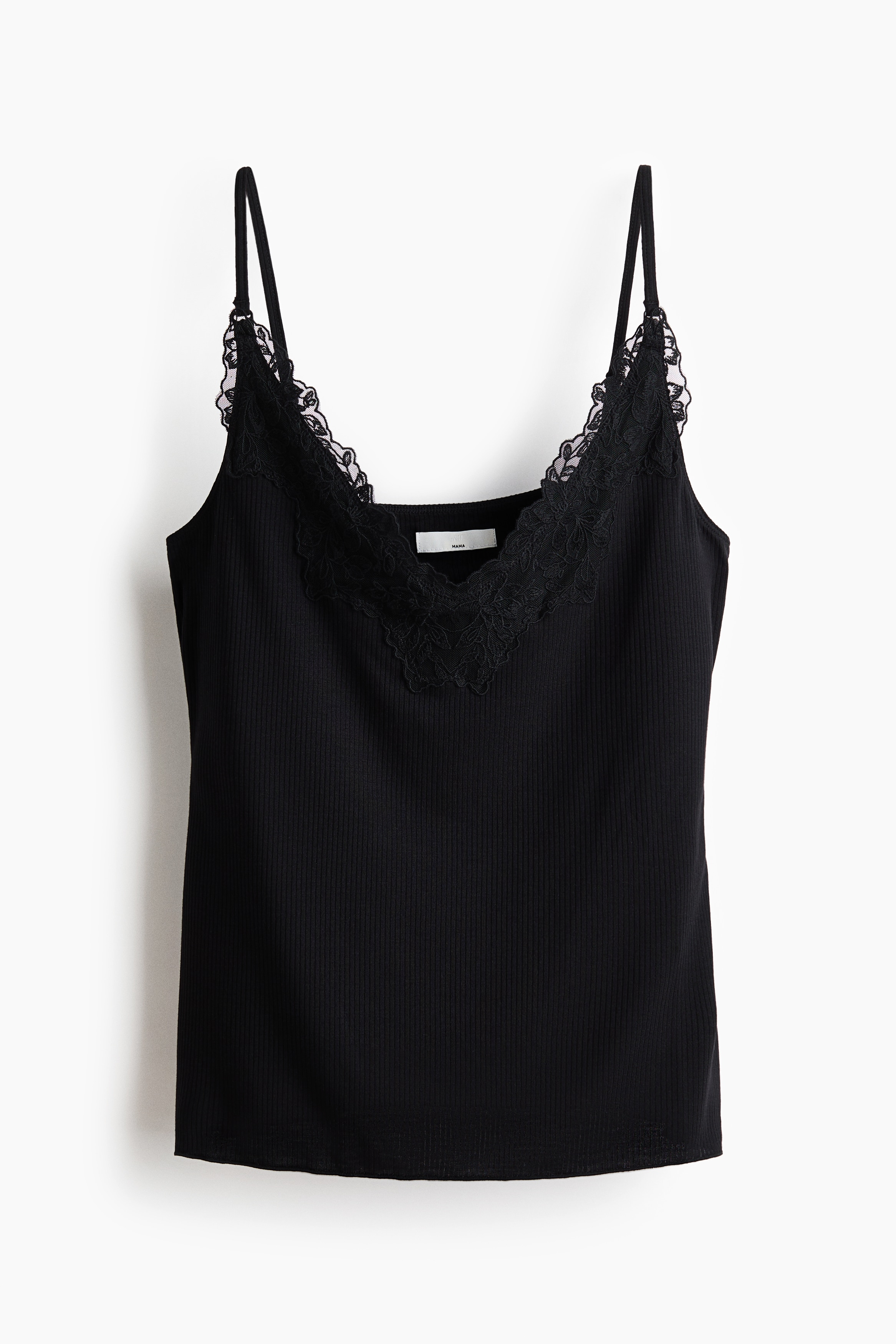 H & M - MAMA Nursing strappy top - ブラック