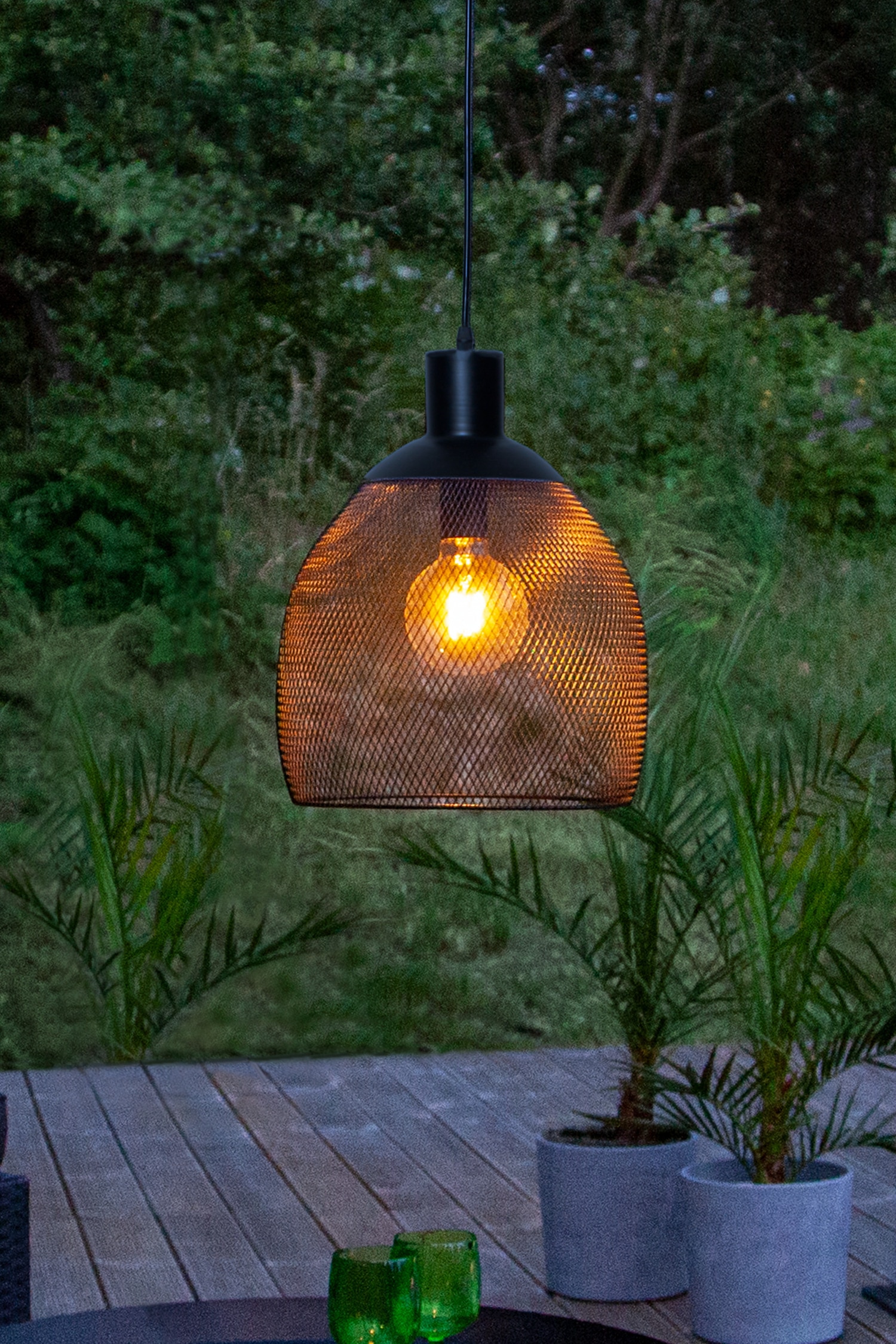 Solcelledrevet Dekoration Sunlight - Sort