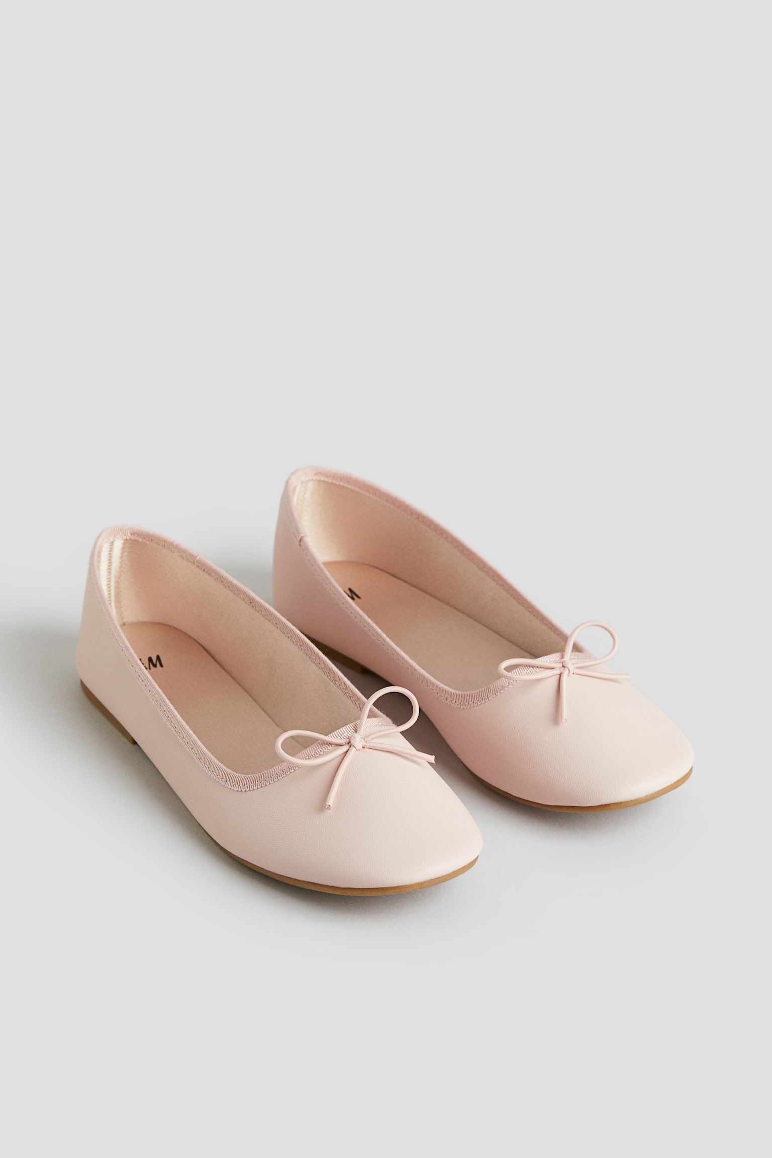 Ballet Flats - Light pink/Denim blue - 1