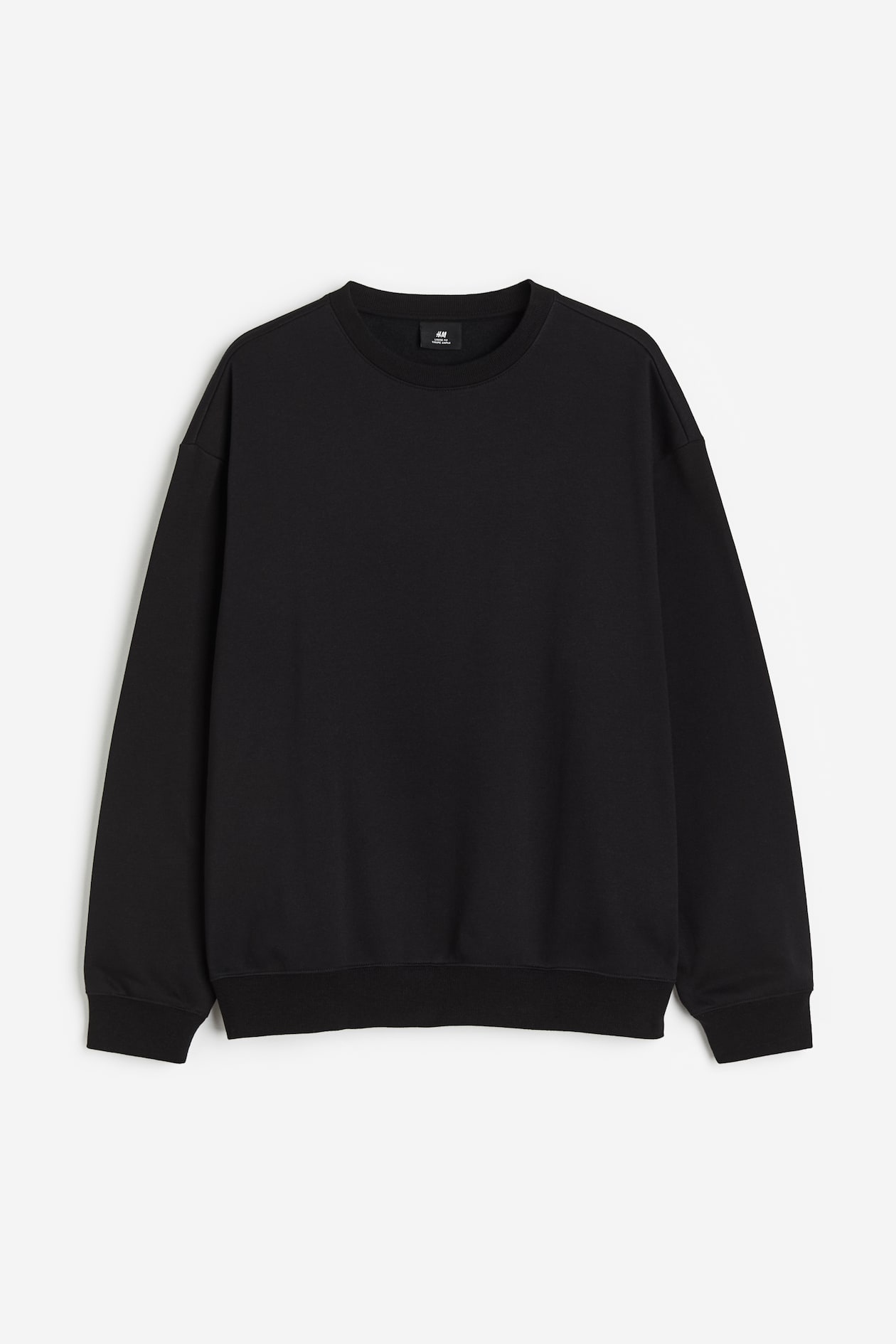 Loose Fit Sweatshirt - Black - Men | H&M CA