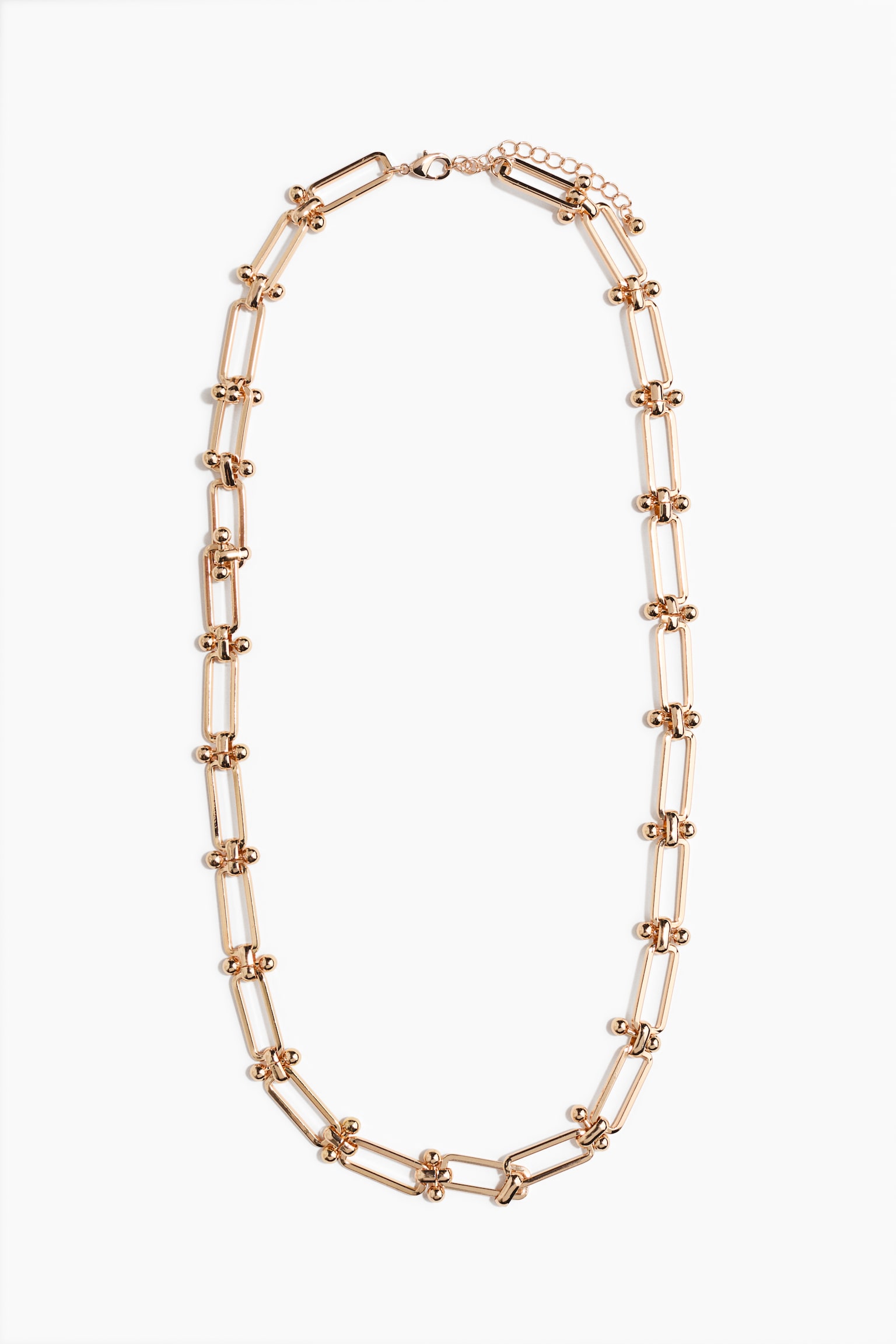 Chain necklace - Gold-coloured - 1