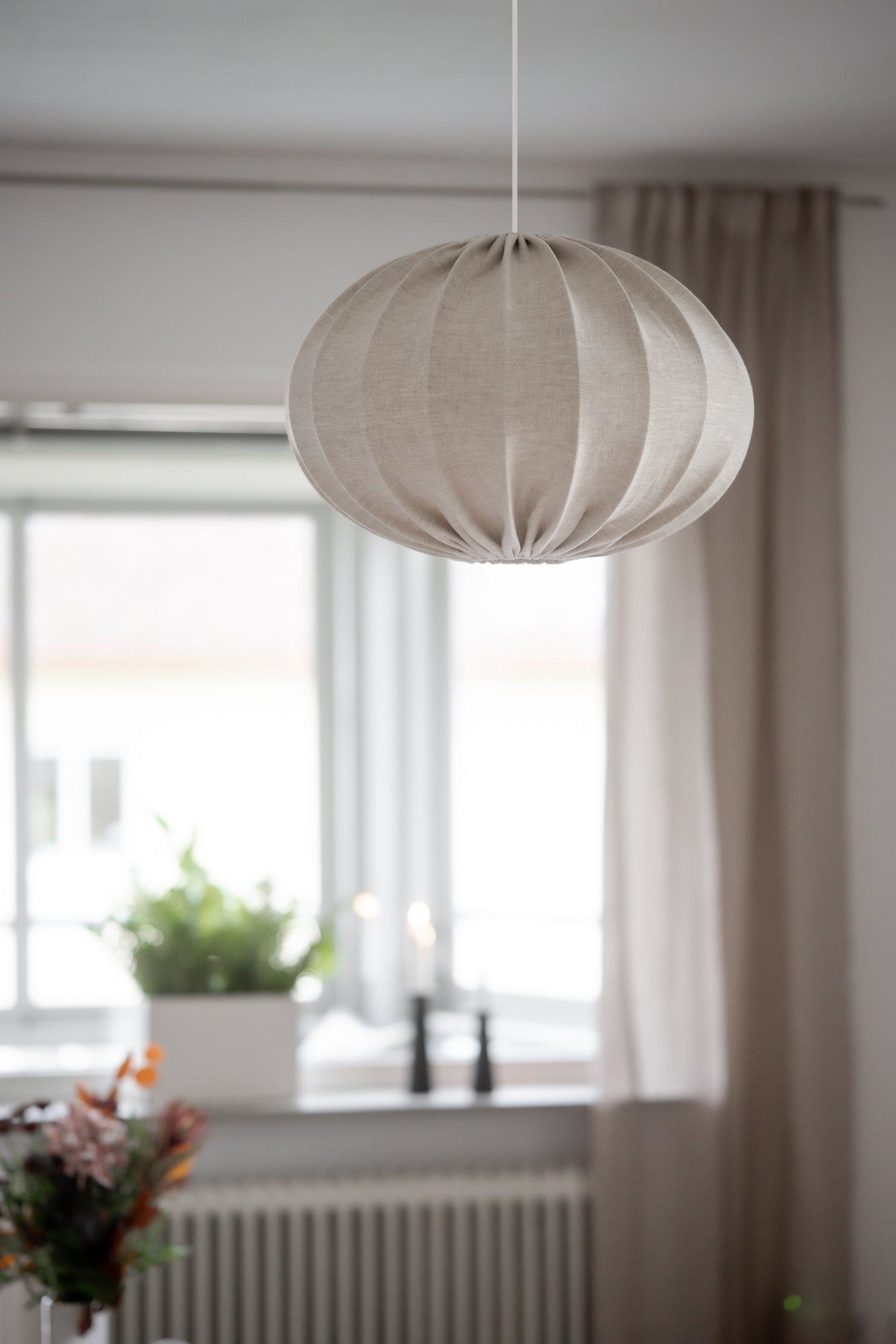 Hilma Pendel Lampe 50cm - Bege