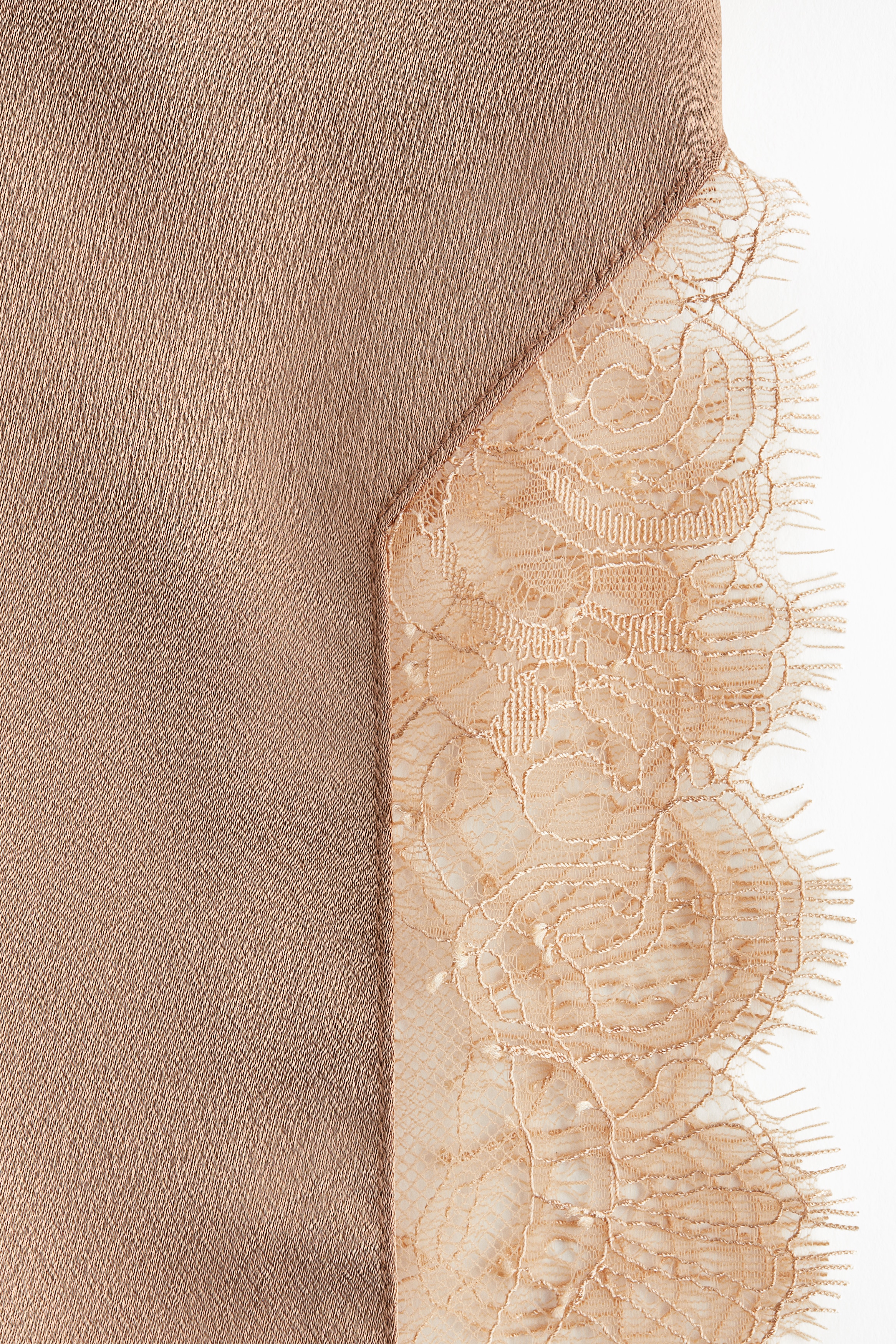 Lace-detail skirt