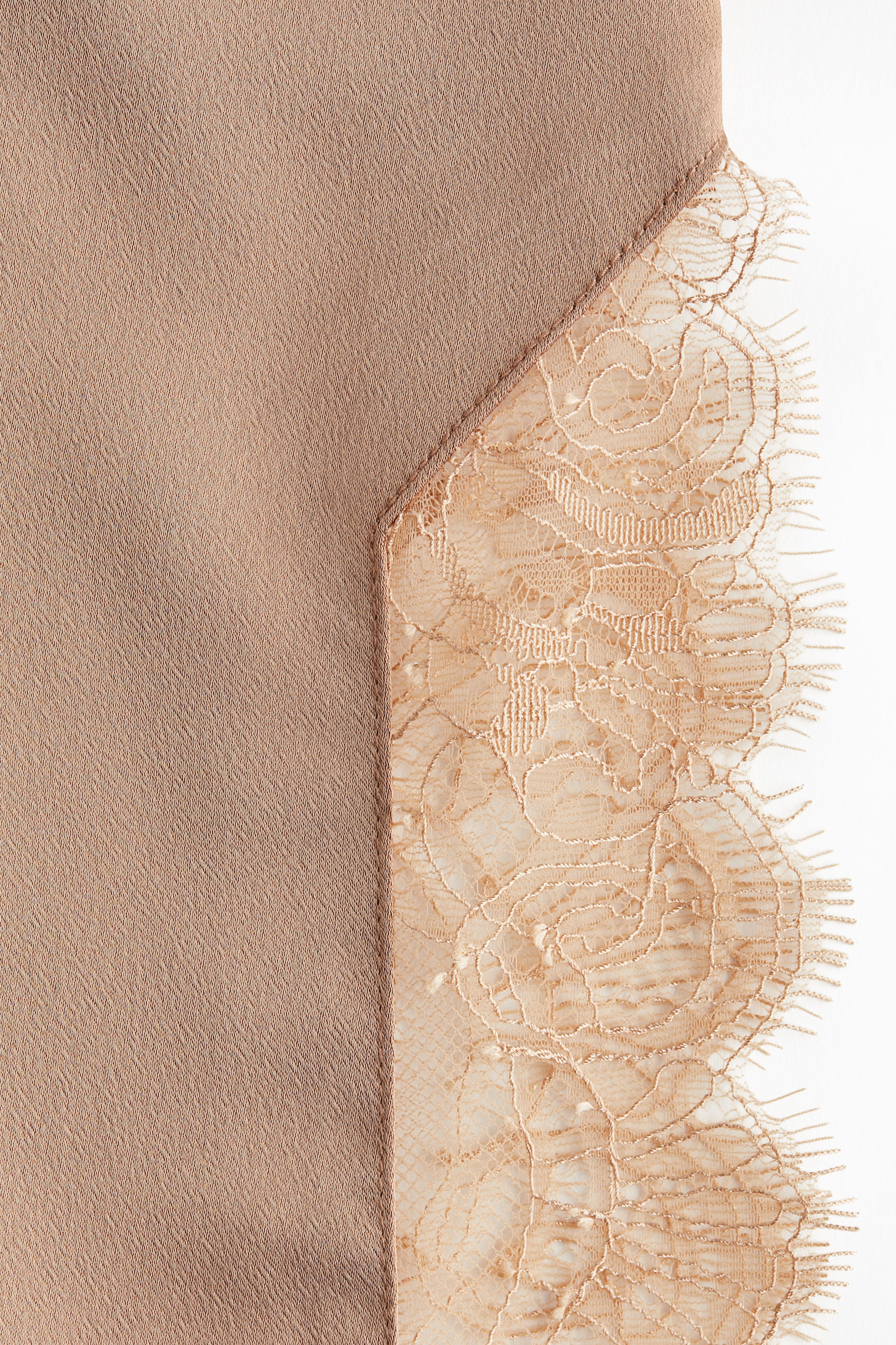 View larger image: Lace-detail skirt - Beige - Ladies | H&M IN 5