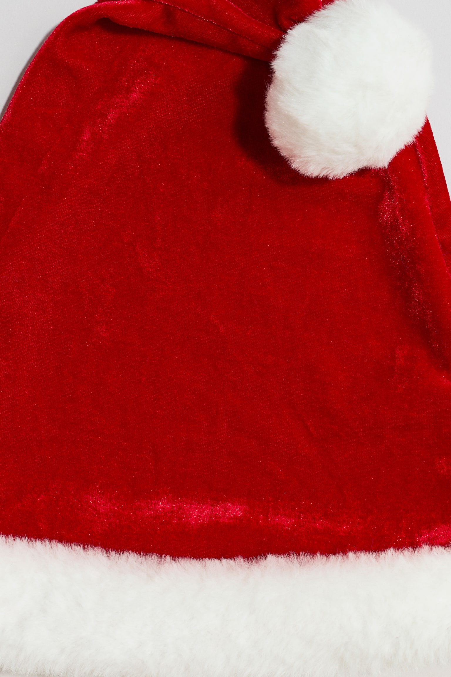 Детский головной убор H&M Santa Hat, цвет: Красный / Белый — фото 2