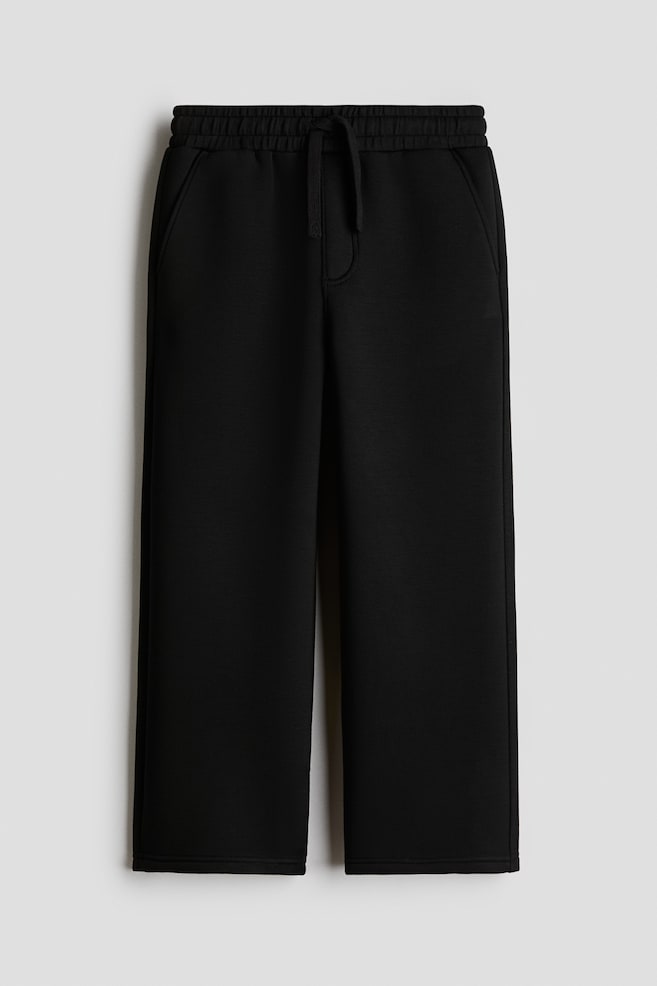 Straight-Leg Scuba Joggers - Black - 1