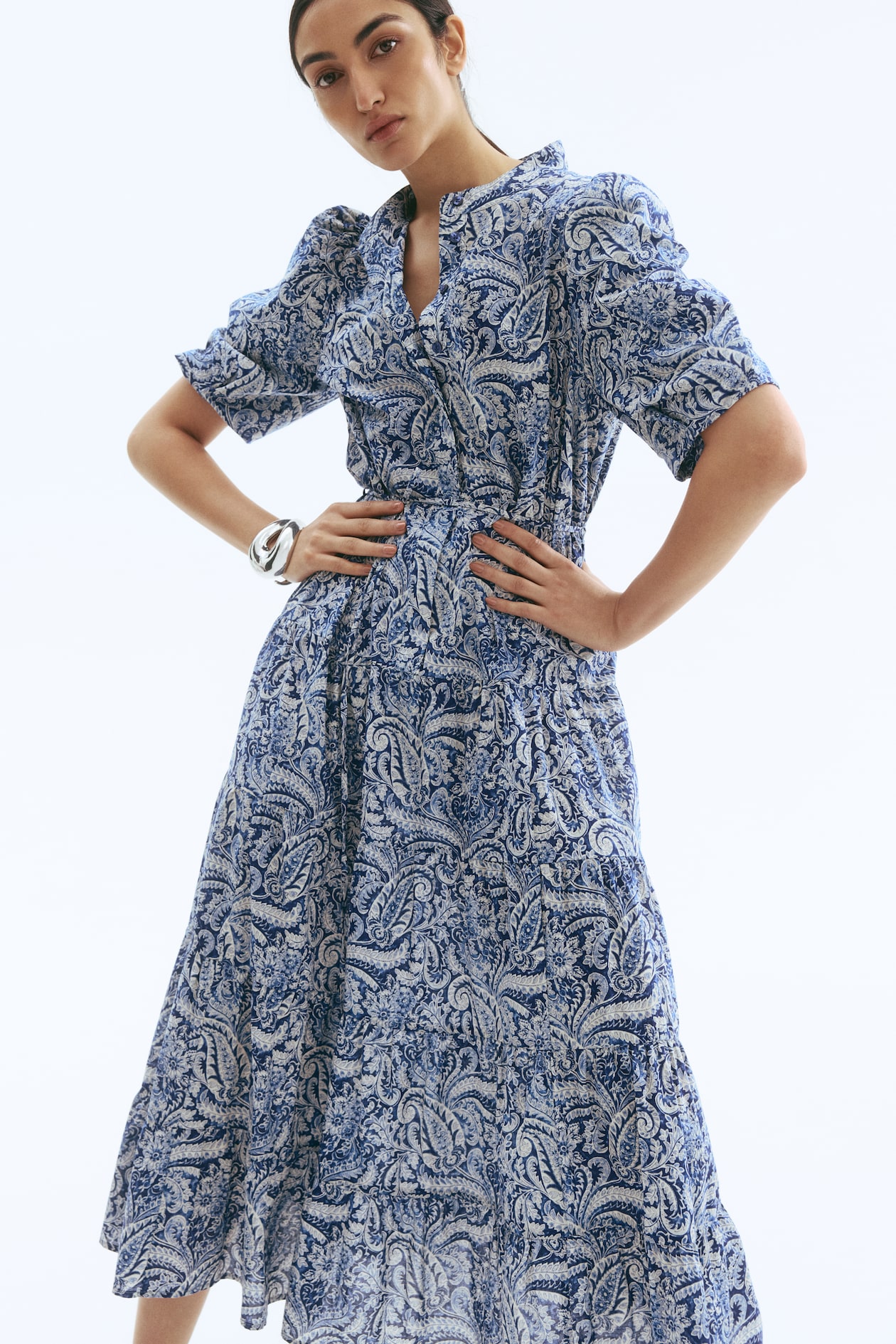 Long Cotton Dress - image 5
