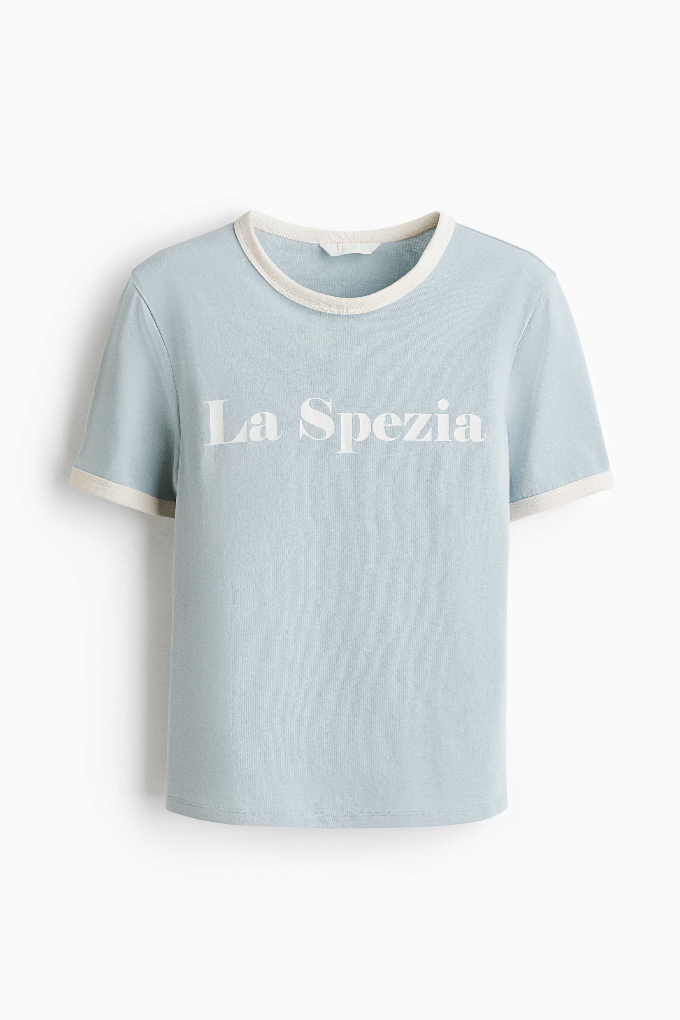 Print-motif cotton T-shirt - Light turquoise/La Spezia/Olive green/Tropic/Light beige/Banana/White/Lunaria