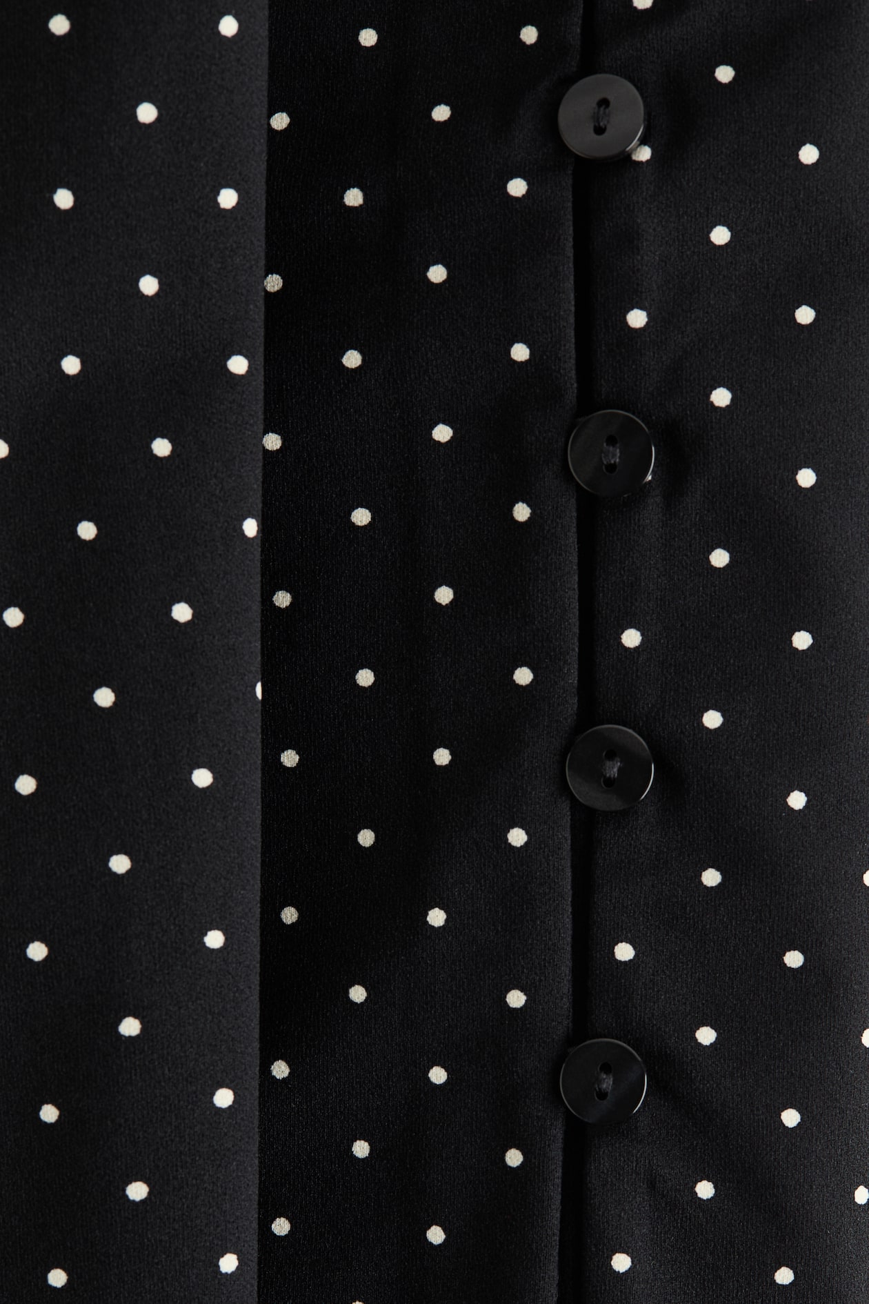 Button-Front Top with Collar - image 3