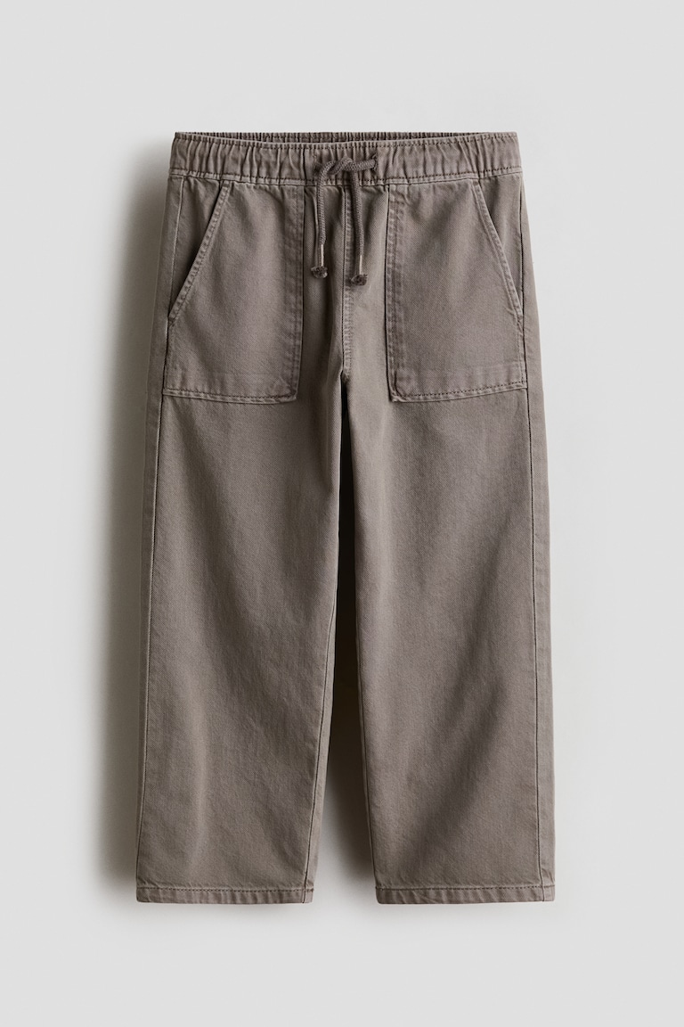 Meke pantalone od pamučnog kepera