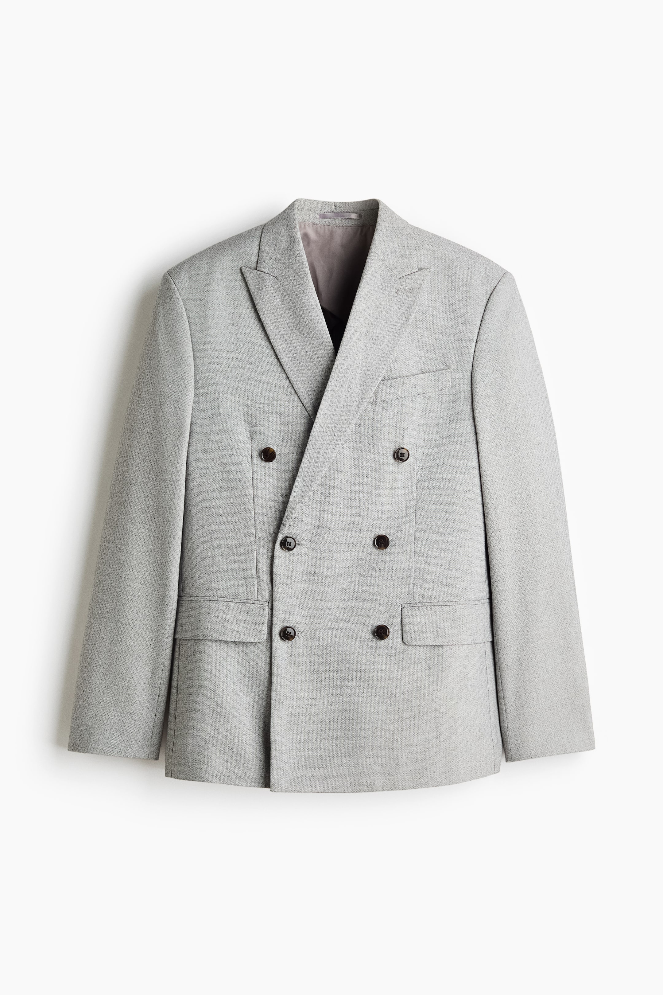 Veste classique à fermeture double boutonnage