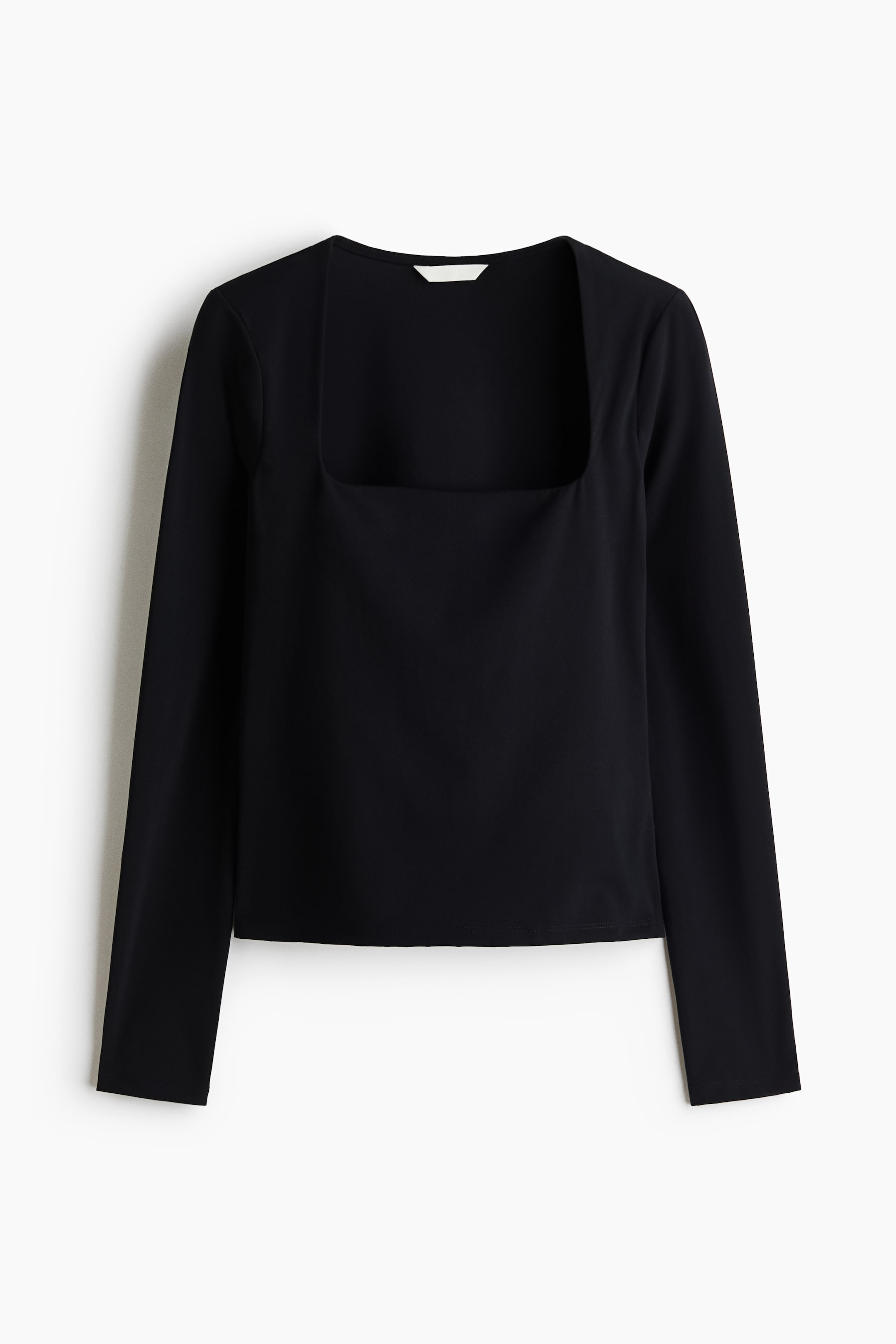 Square-Neck Ponte Top