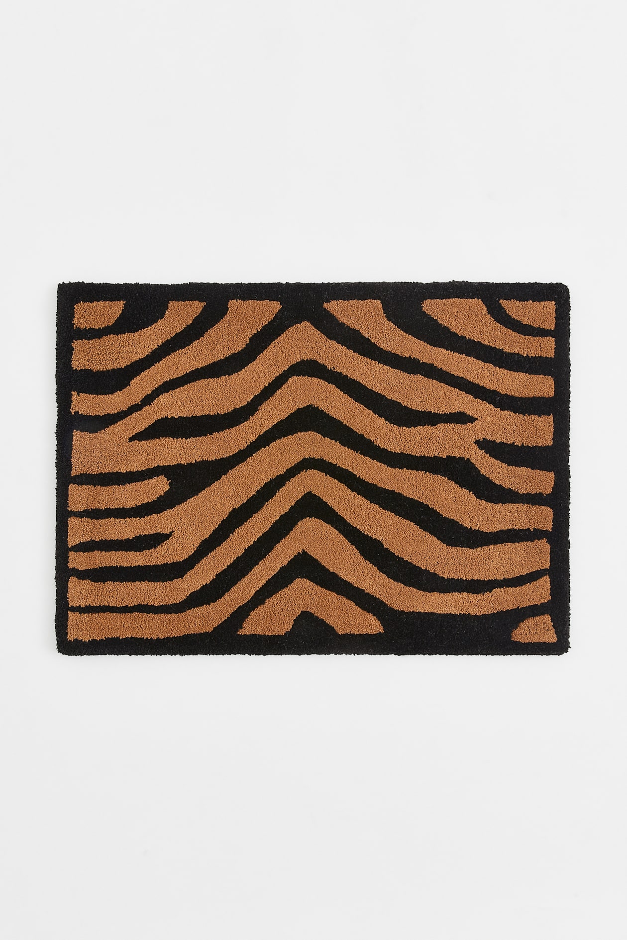 Animalprint doormat Brown/Zebra print Home All H&M GB