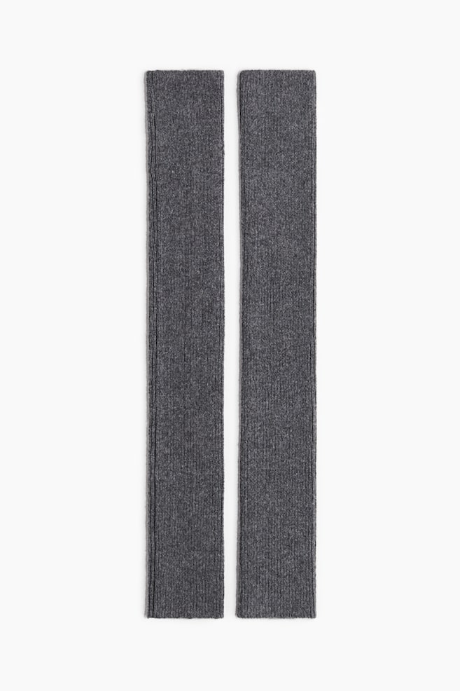 Wrist warmers - Dark grey - 1