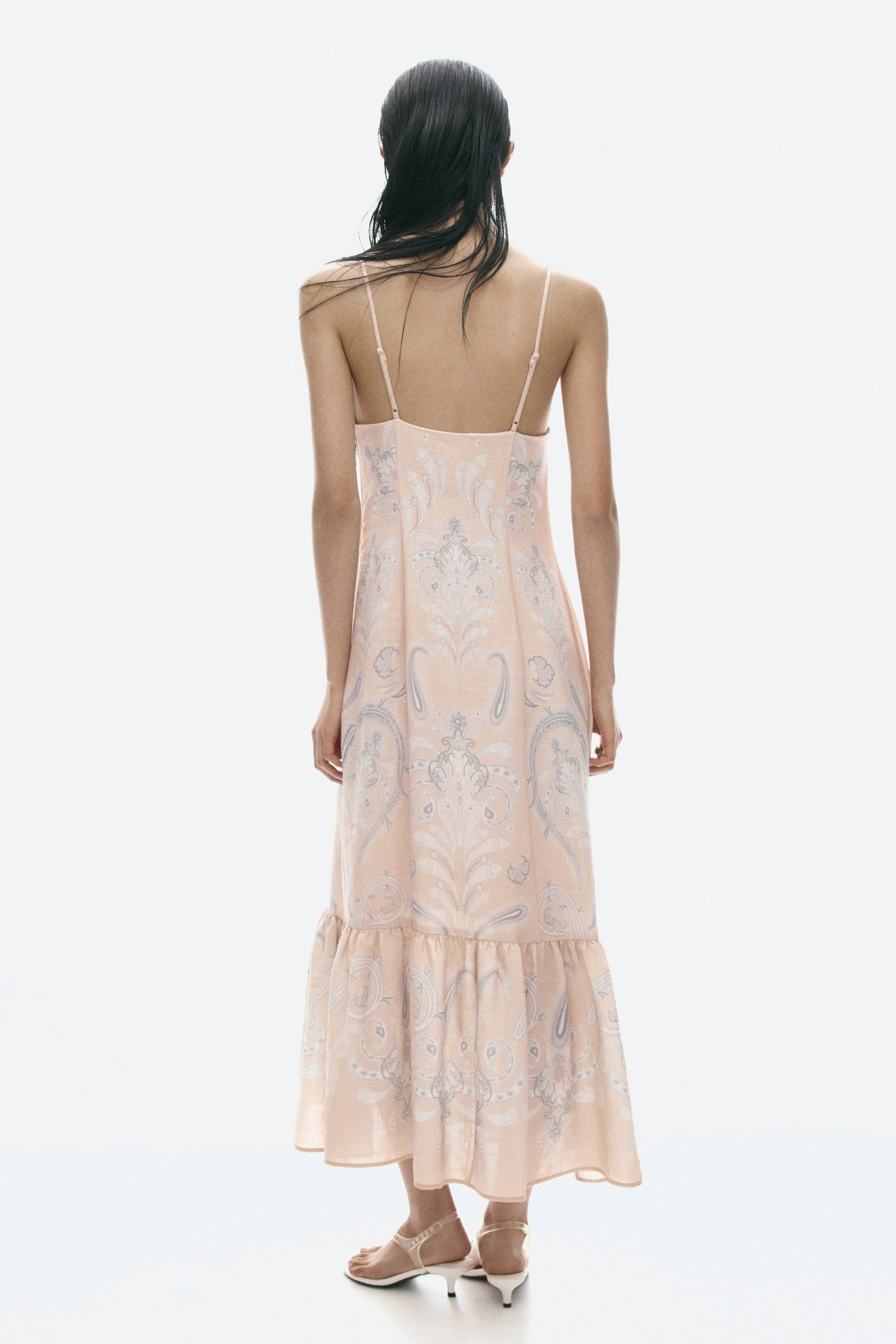 Tiered Strappy Dress
