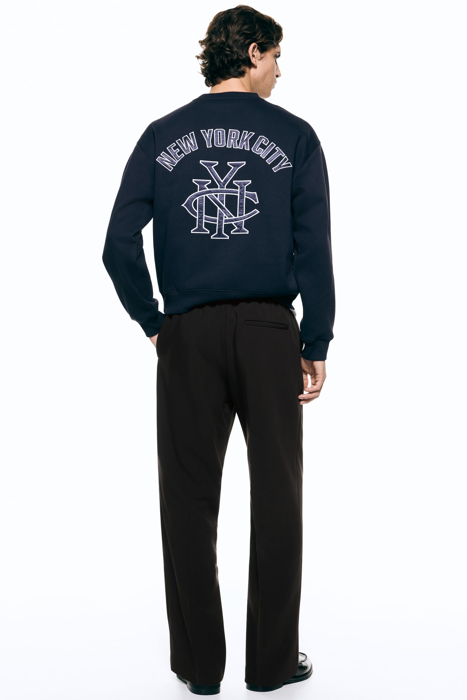 Byxa Relaxed Fit - Mörkbrun/Svart/Mörkgrå/Beigemelerad - 7