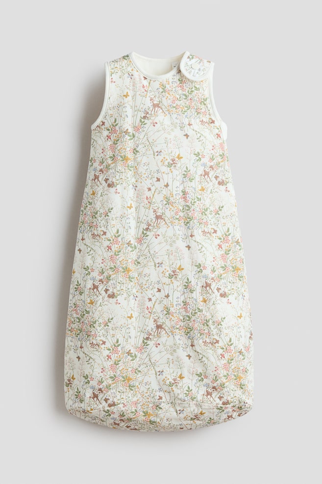 Saco de dormir estampado - Branco/Bambi - 1