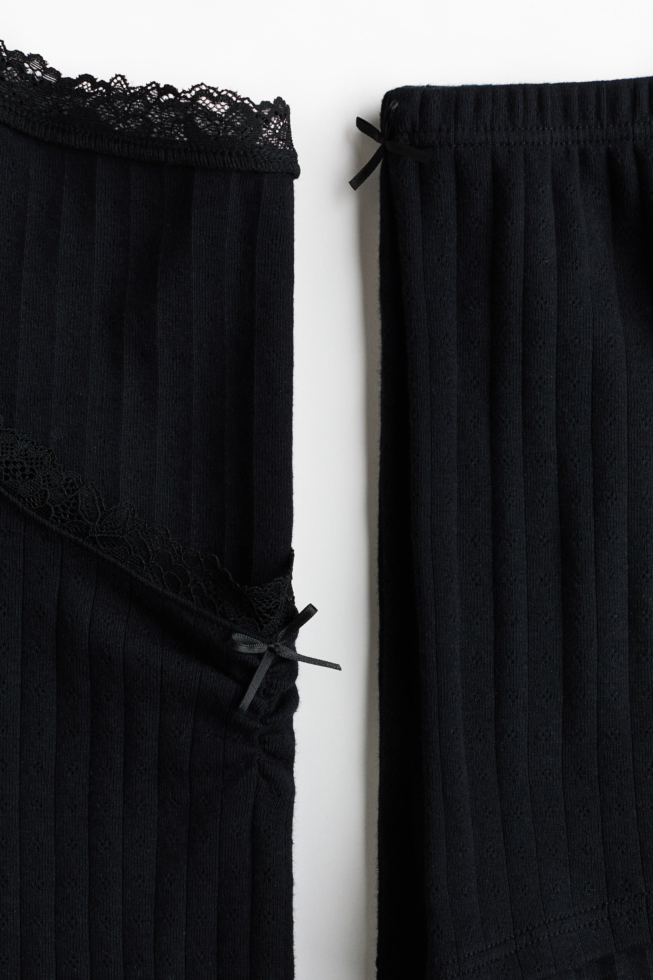 Pointelle Jersey Pajamas