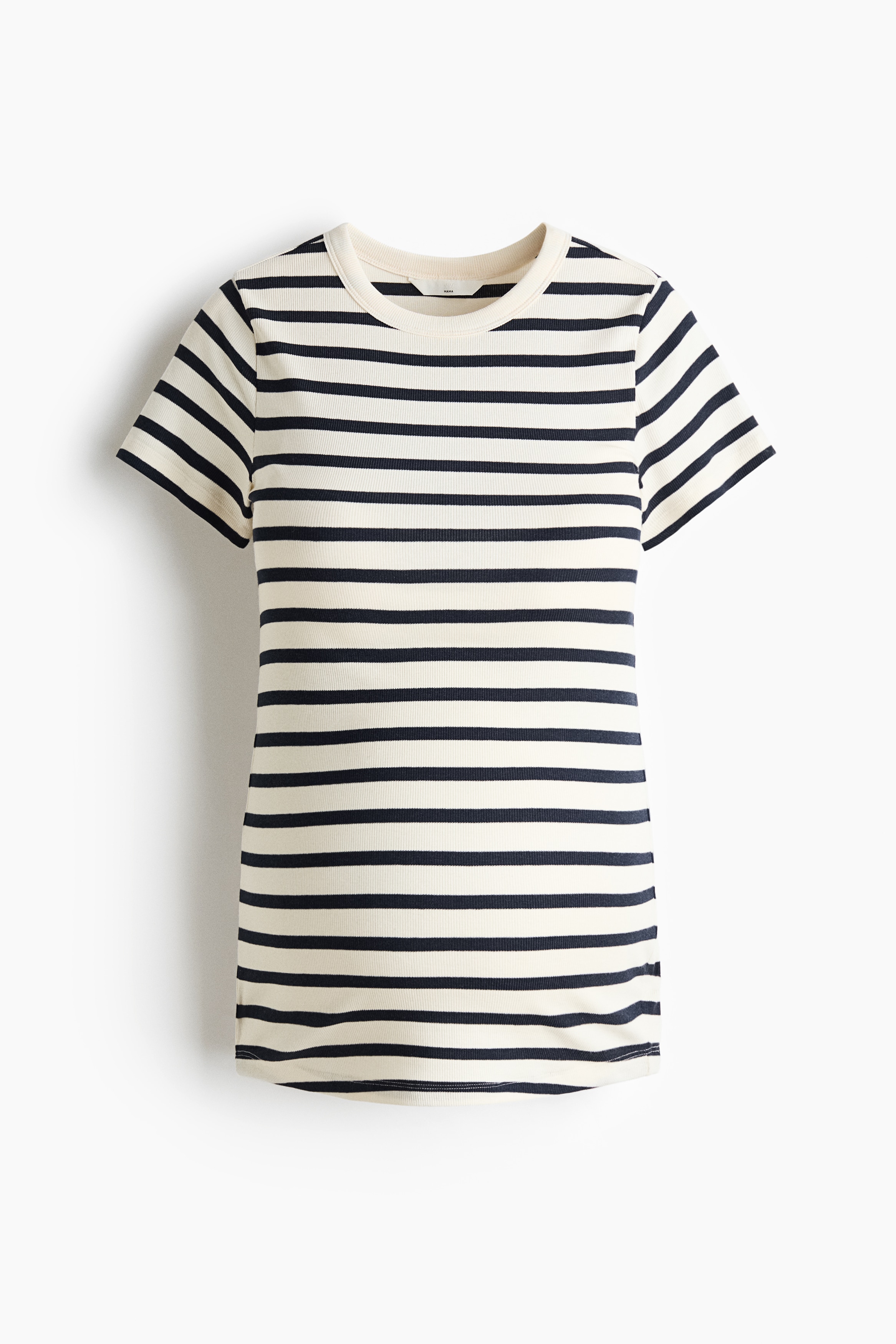 MAMA Ribbed top - White/Striped/Cream/Black striped/Cream/Red striped/White/Red striped