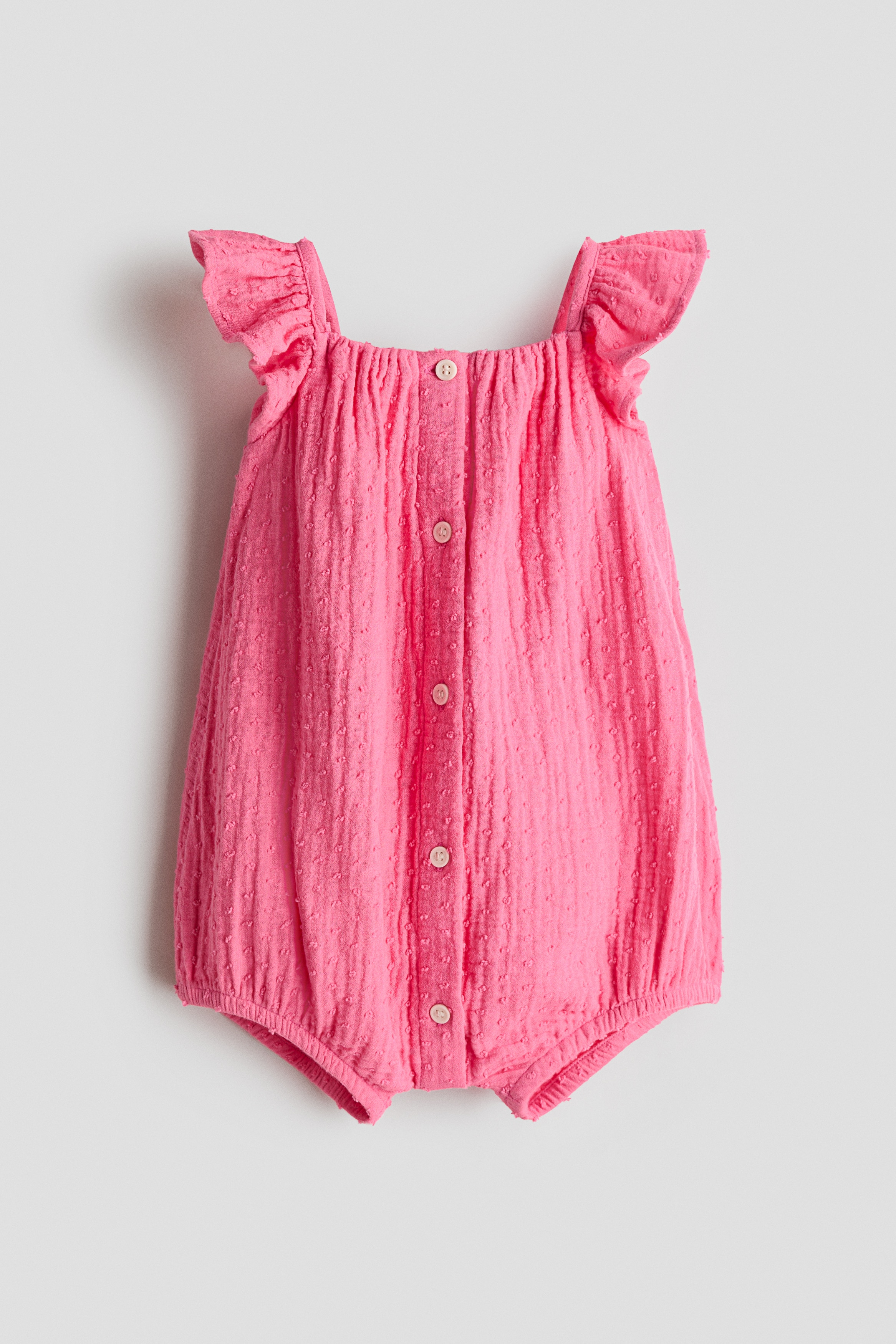 Cotton romper suitModel