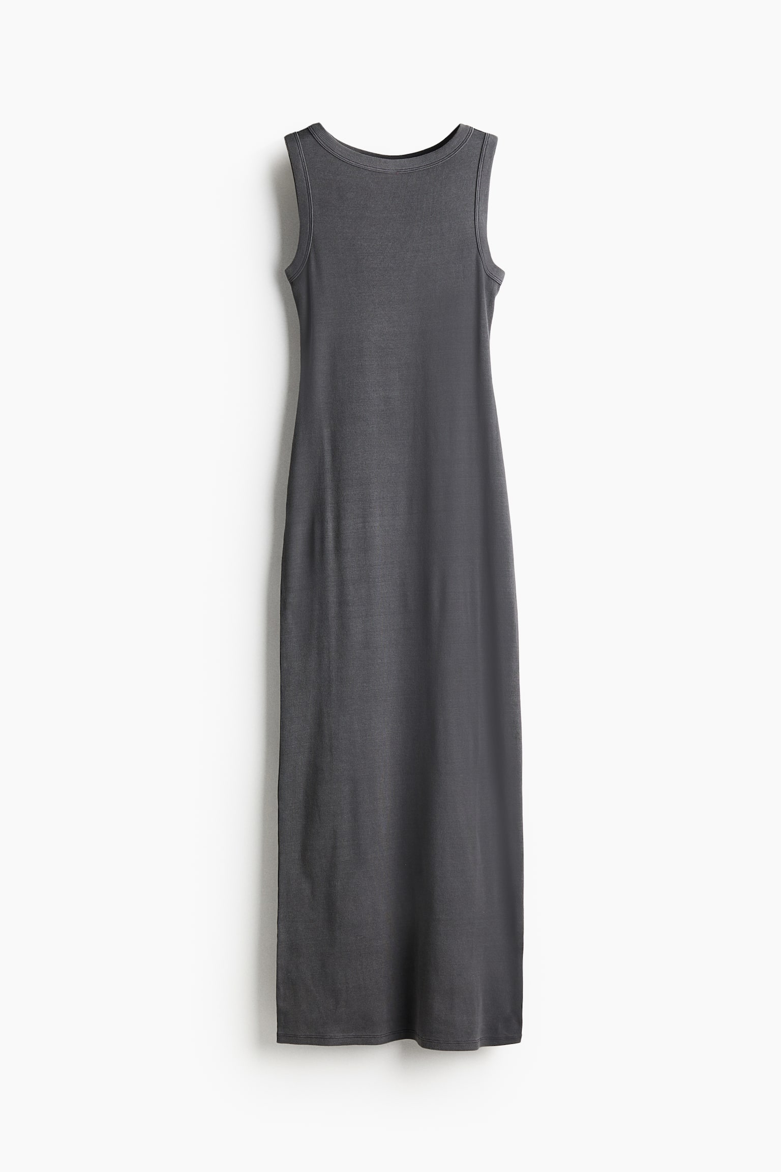 Rib Bodycon Dress - Dark grey/Khaki green/Black/Light greige/Light grey marle - 2