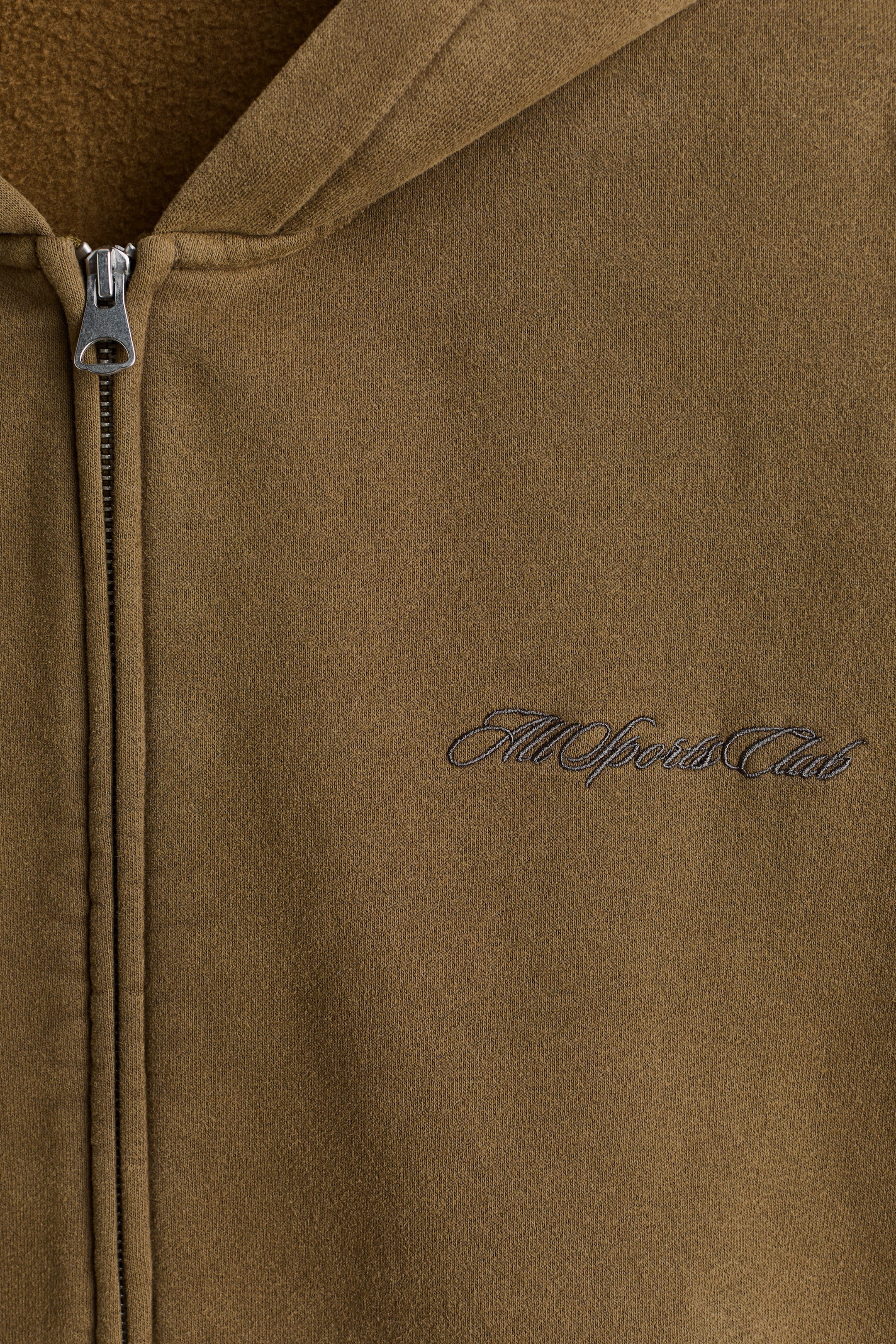 Loose-Fit Hooded Jacket