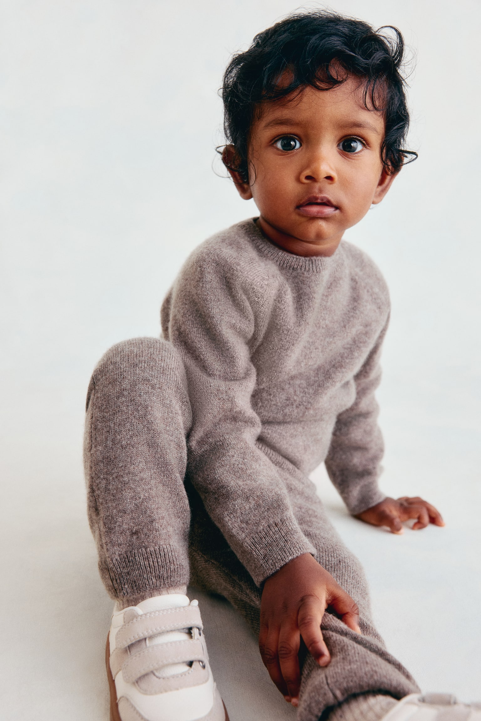Детские брюки H&M Cashmere Knit, цвет: Коричневый — фото 3