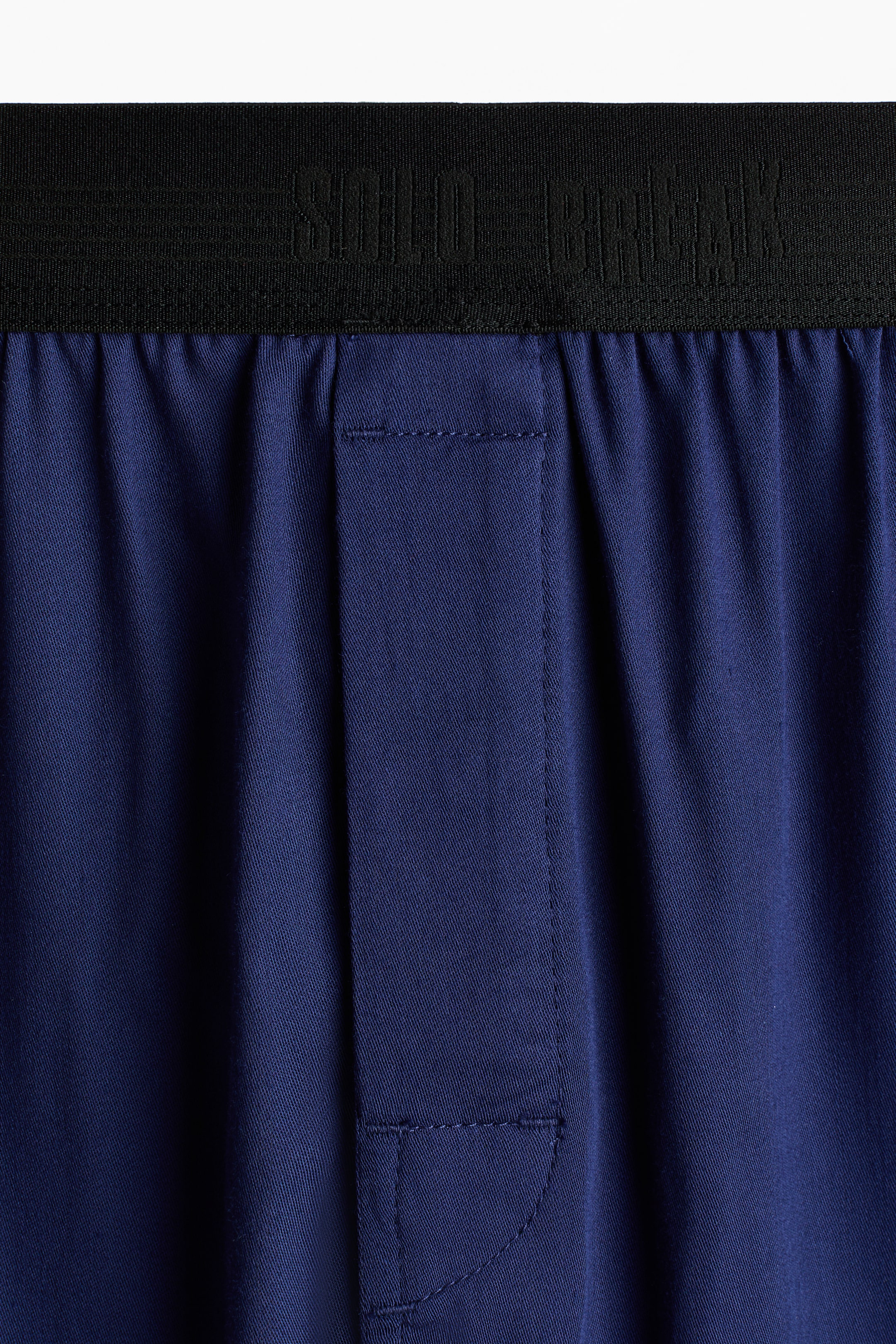 View larger image: Satin boxer shorts - Dark blue/Black - Men | H&M GB 6