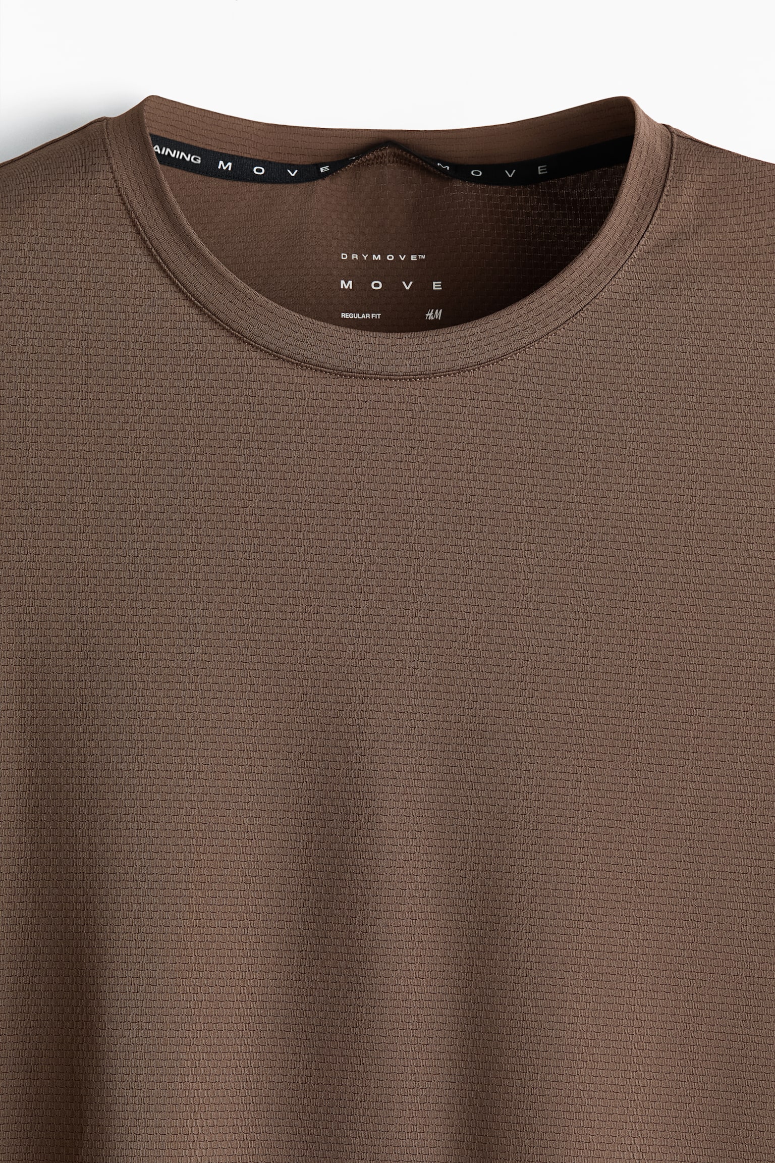 Mesh sports T-shirt with DryMove™ - Brown/Beige/Dark brown/Black/Teal/Dark blue/Grey marl/Grey marl - 4