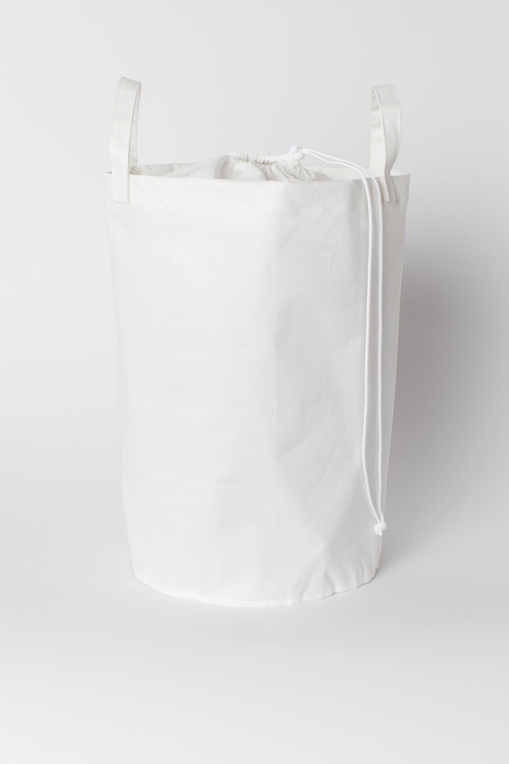 Grotere afbeelding bekijken: Waszak van katoenen twill - Wit - HOME | H&M NL 1