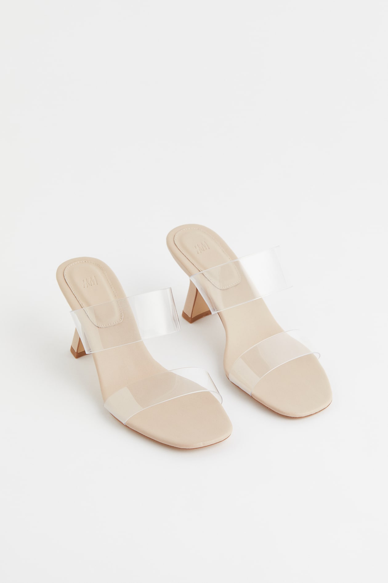 Mules - High heel - Transparent - Ladies | H&M CA