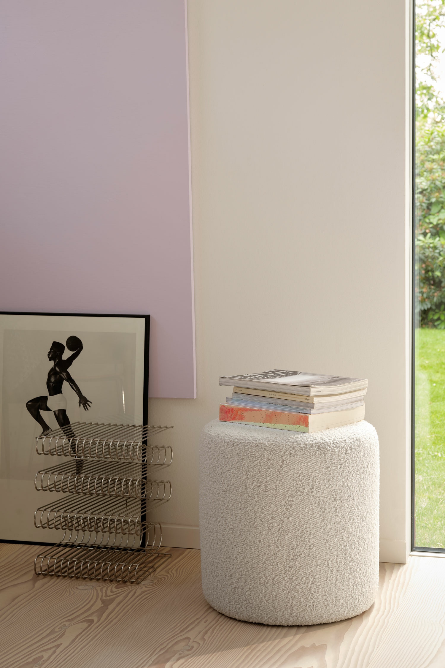 No. 8 Puf - Maya Cream