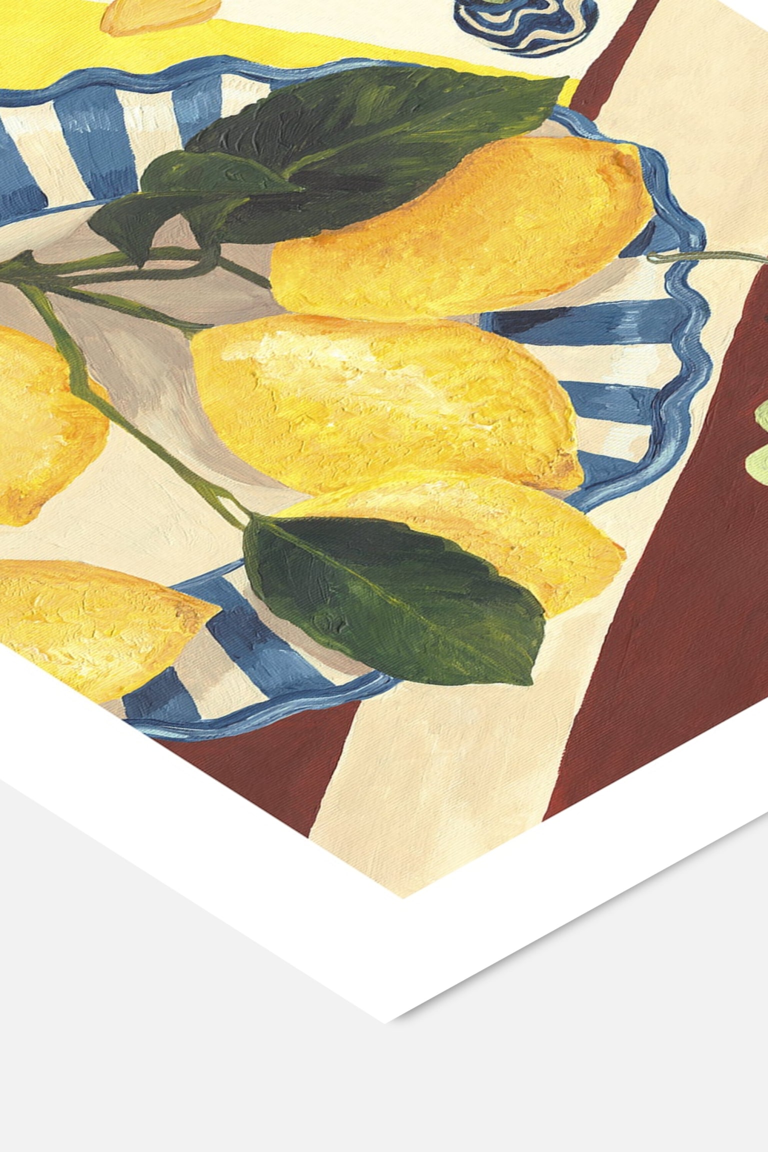 Violets Print House - Lemons And Grapes - Veelkleurig - 3